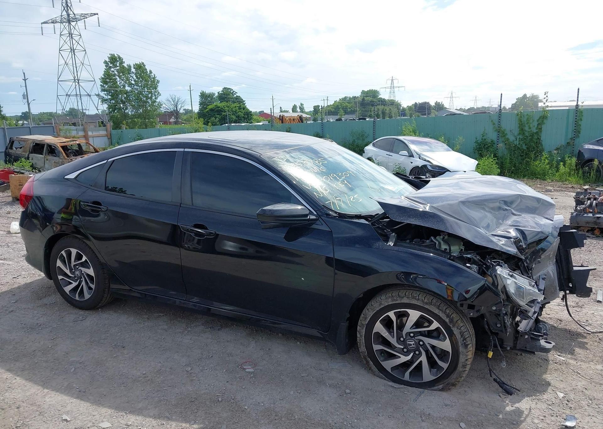 2019 HONDA CIVIC EX 4DR