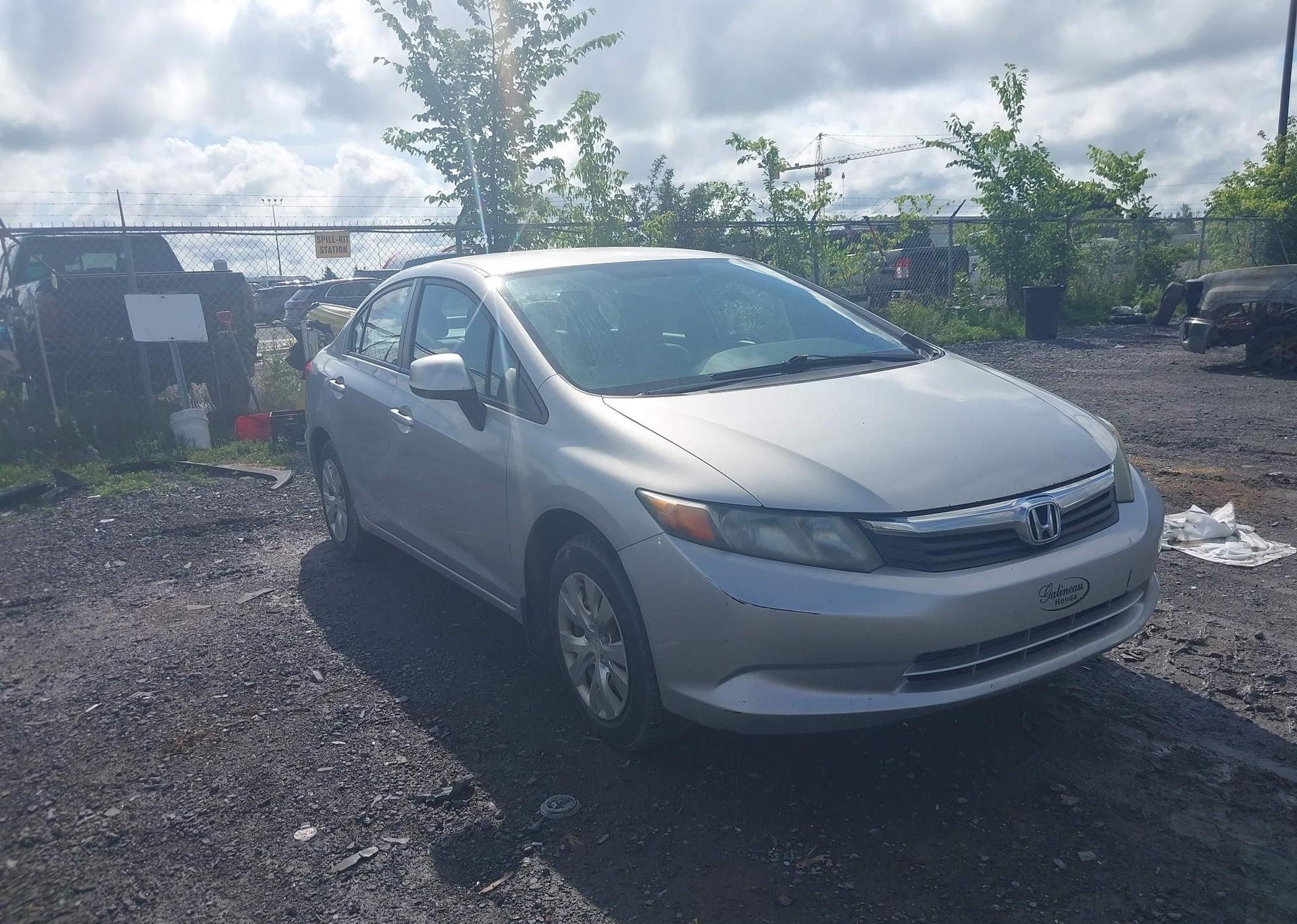 2012 HONDA CIVIC LX