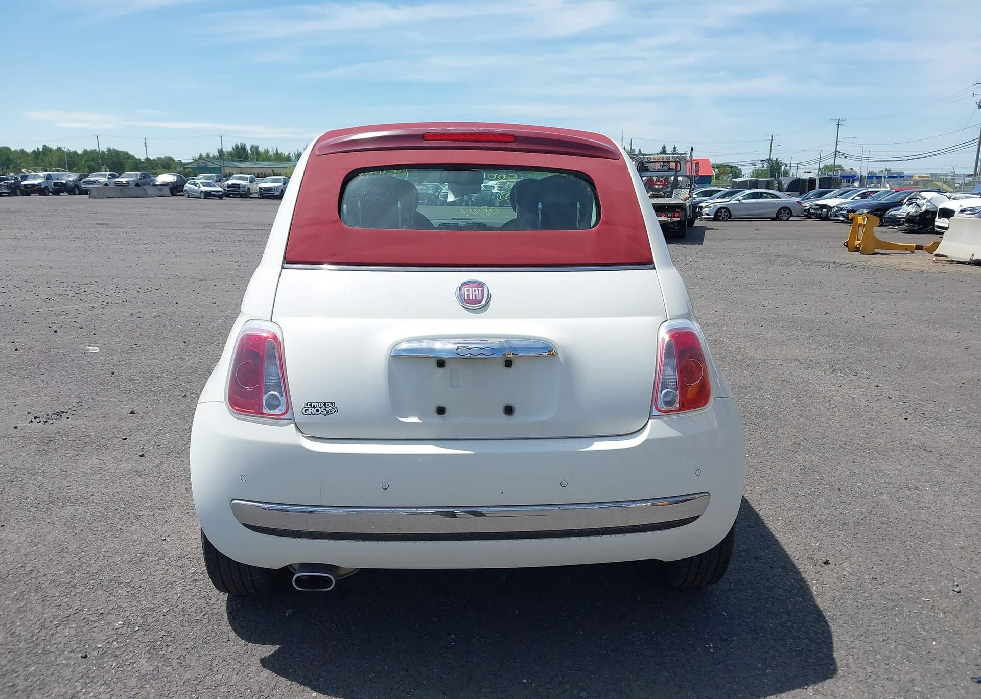 2012 FIAT 500 LOUNGE