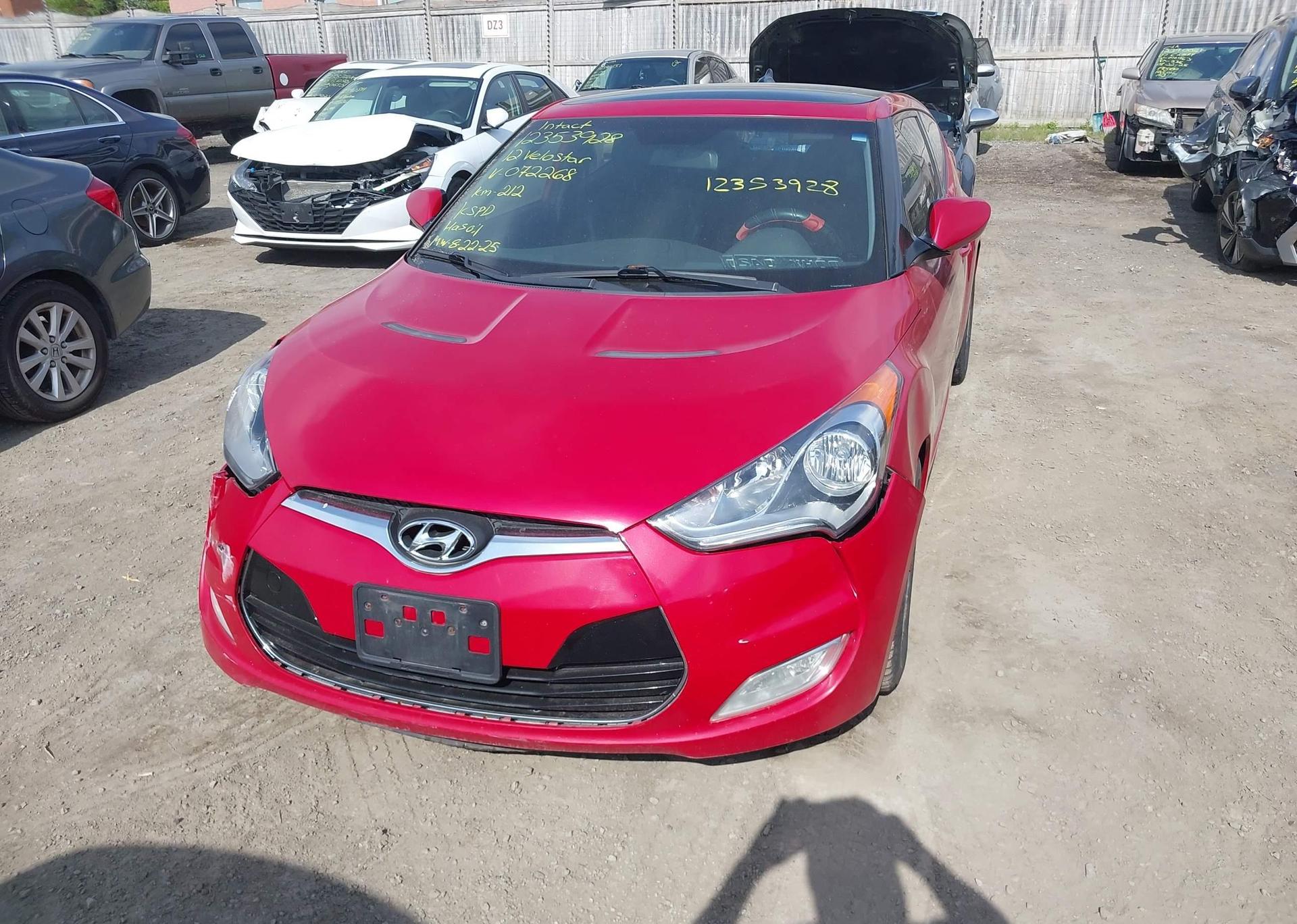 2012 HYUNDAI VELOSTER