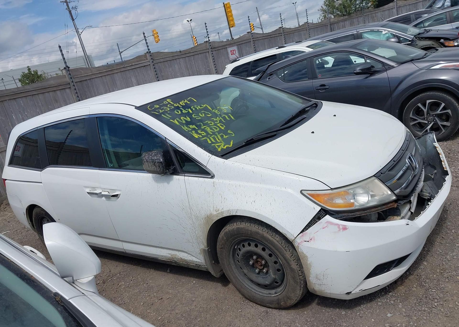 2011 HONDA ODYSSEY EX