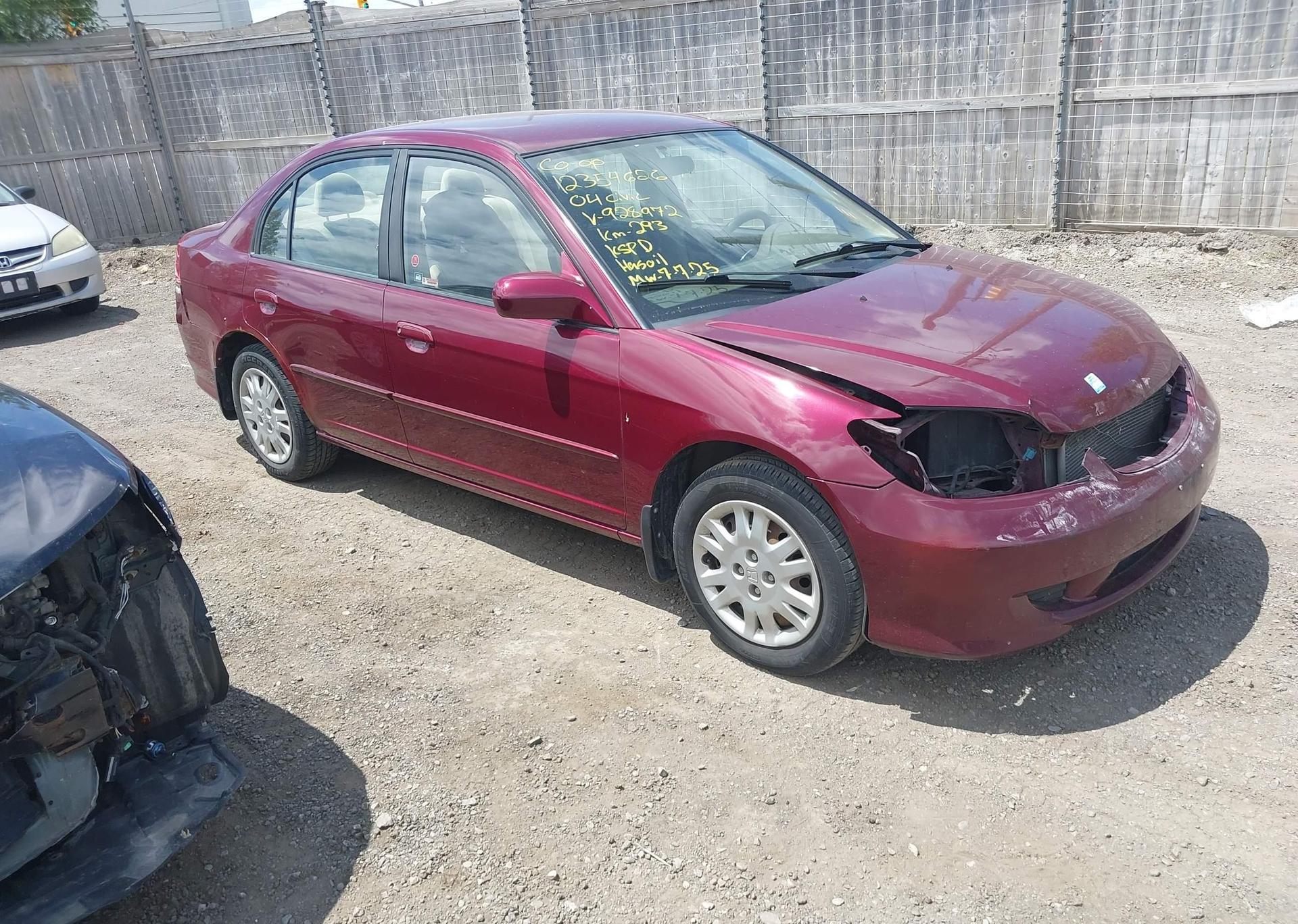 2004 HONDA CIVIC LX