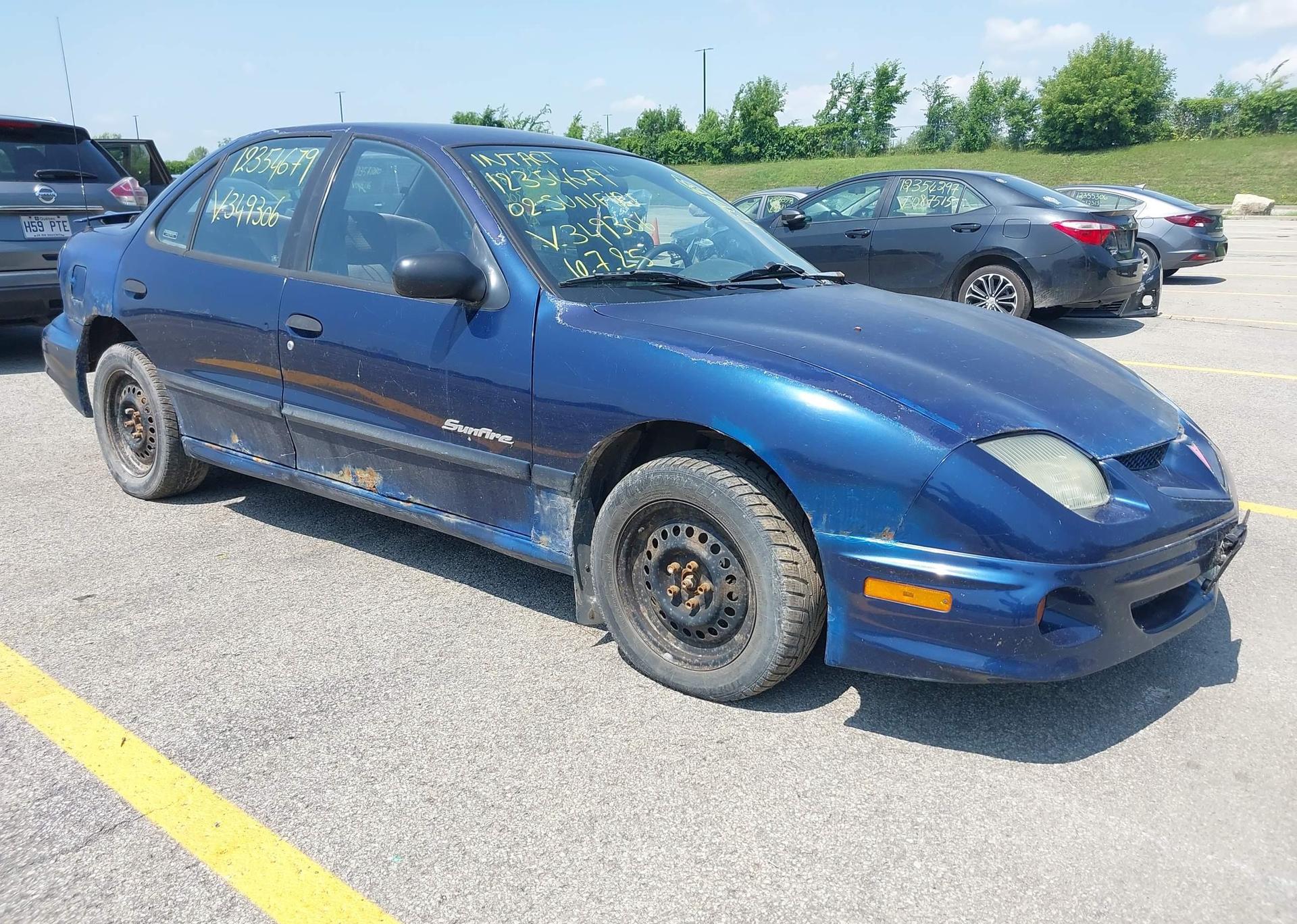 2002 PONTIAC SUNFIRE