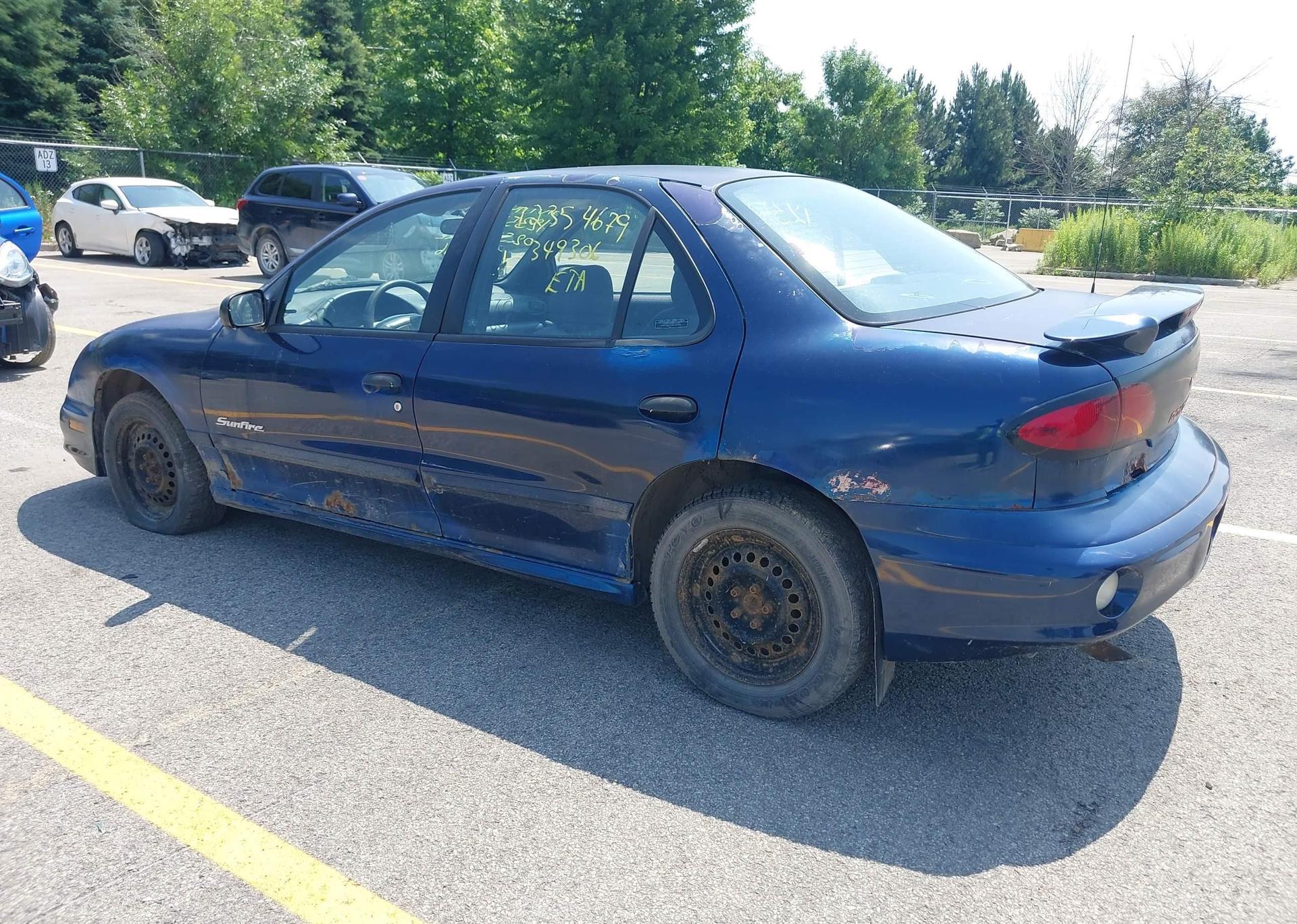 2002 PONTIAC SUNFIRE