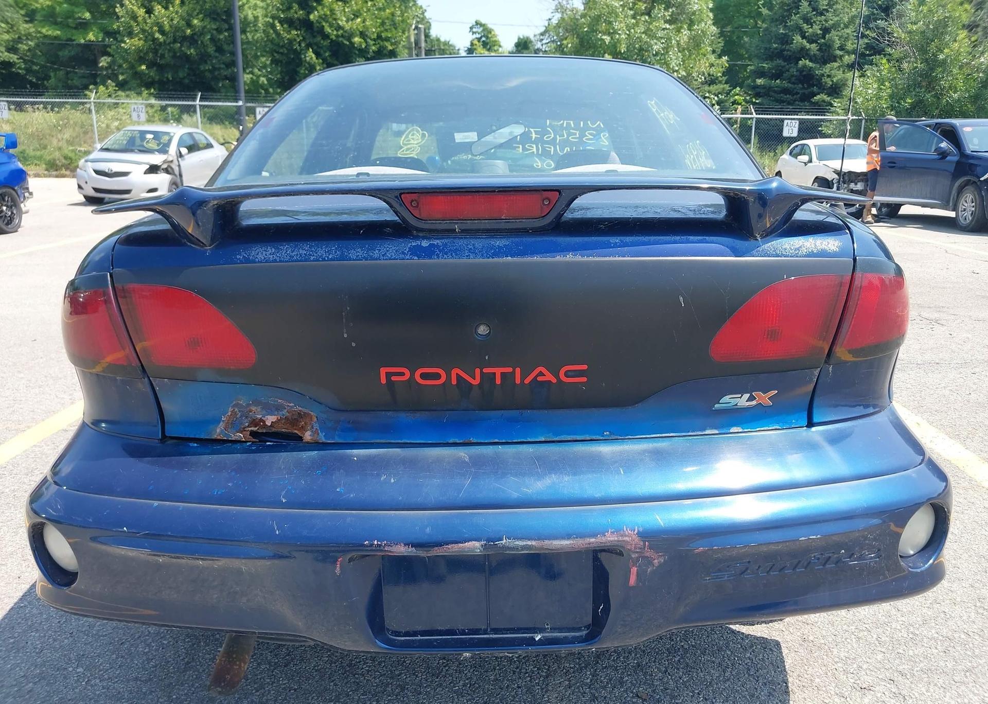 2002 PONTIAC SUNFIRE