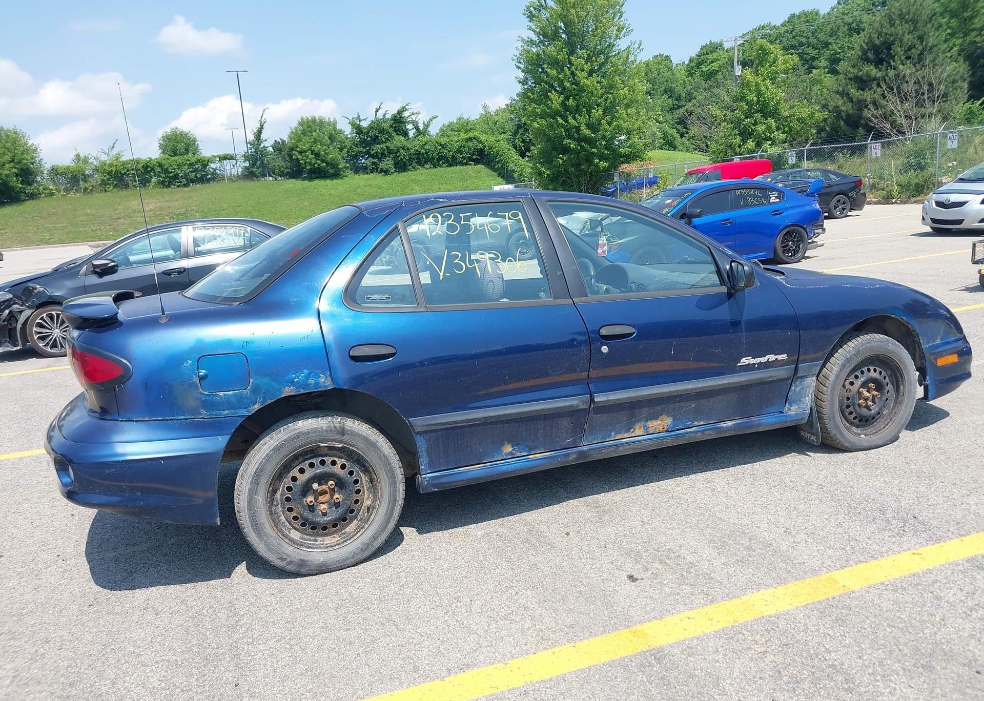 2002 PONTIAC SUNFIRE