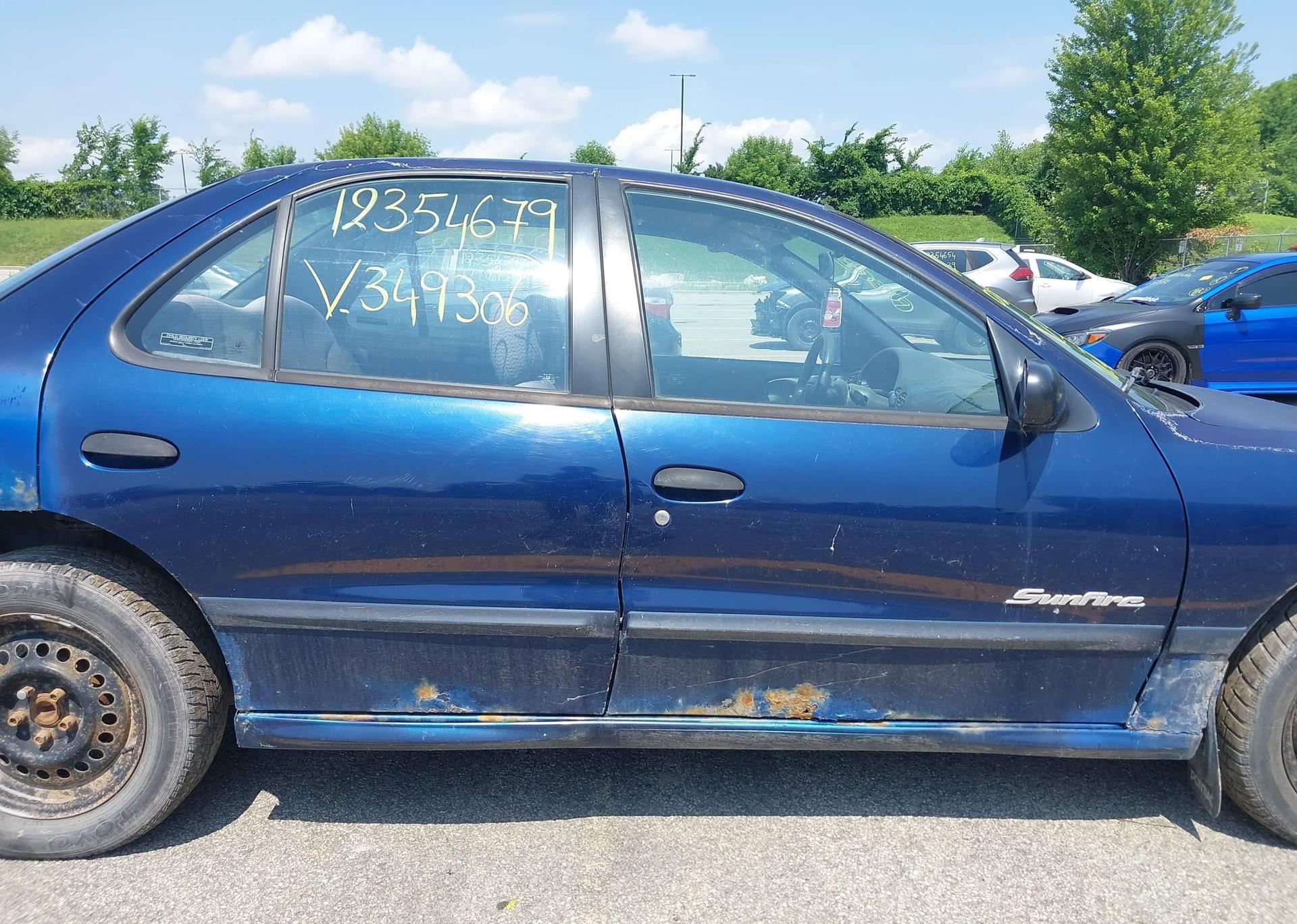 2002 PONTIAC SUNFIRE