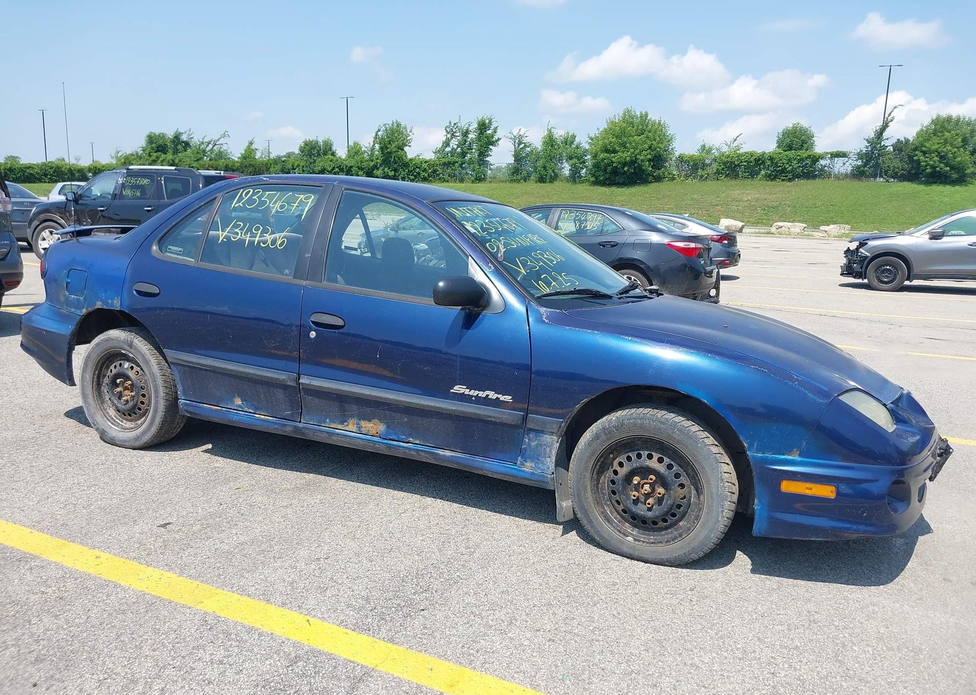 2002 PONTIAC SUNFIRE