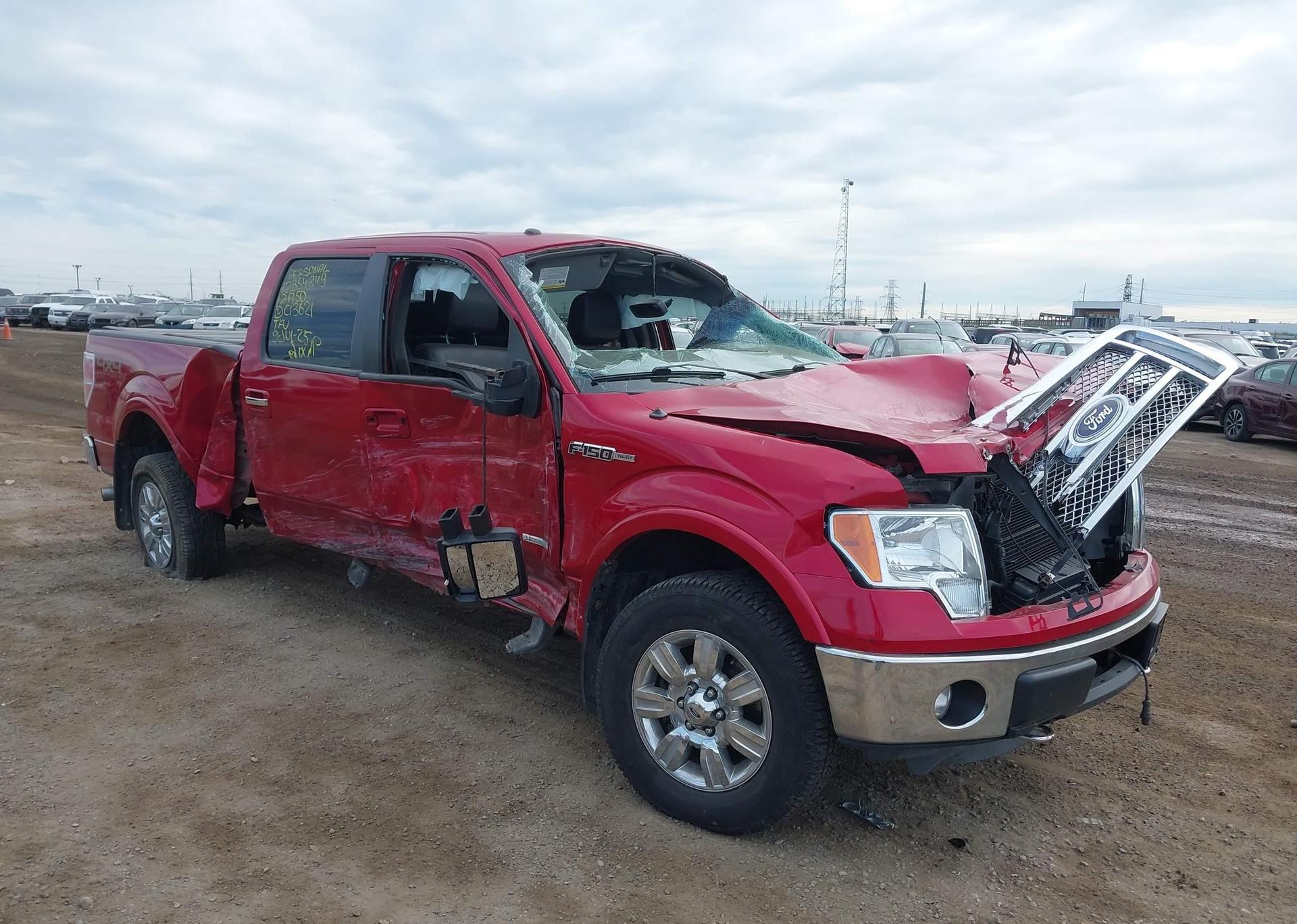 2012 FORD F150 SUPERCREW