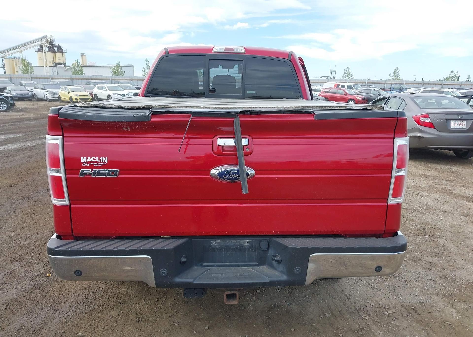 2012 FORD F150 SUPERCREW