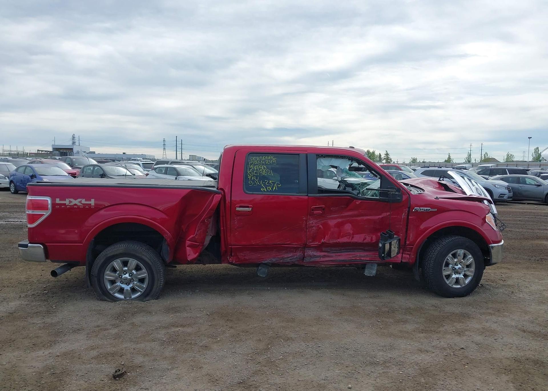 2012 FORD F150 SUPERCREW