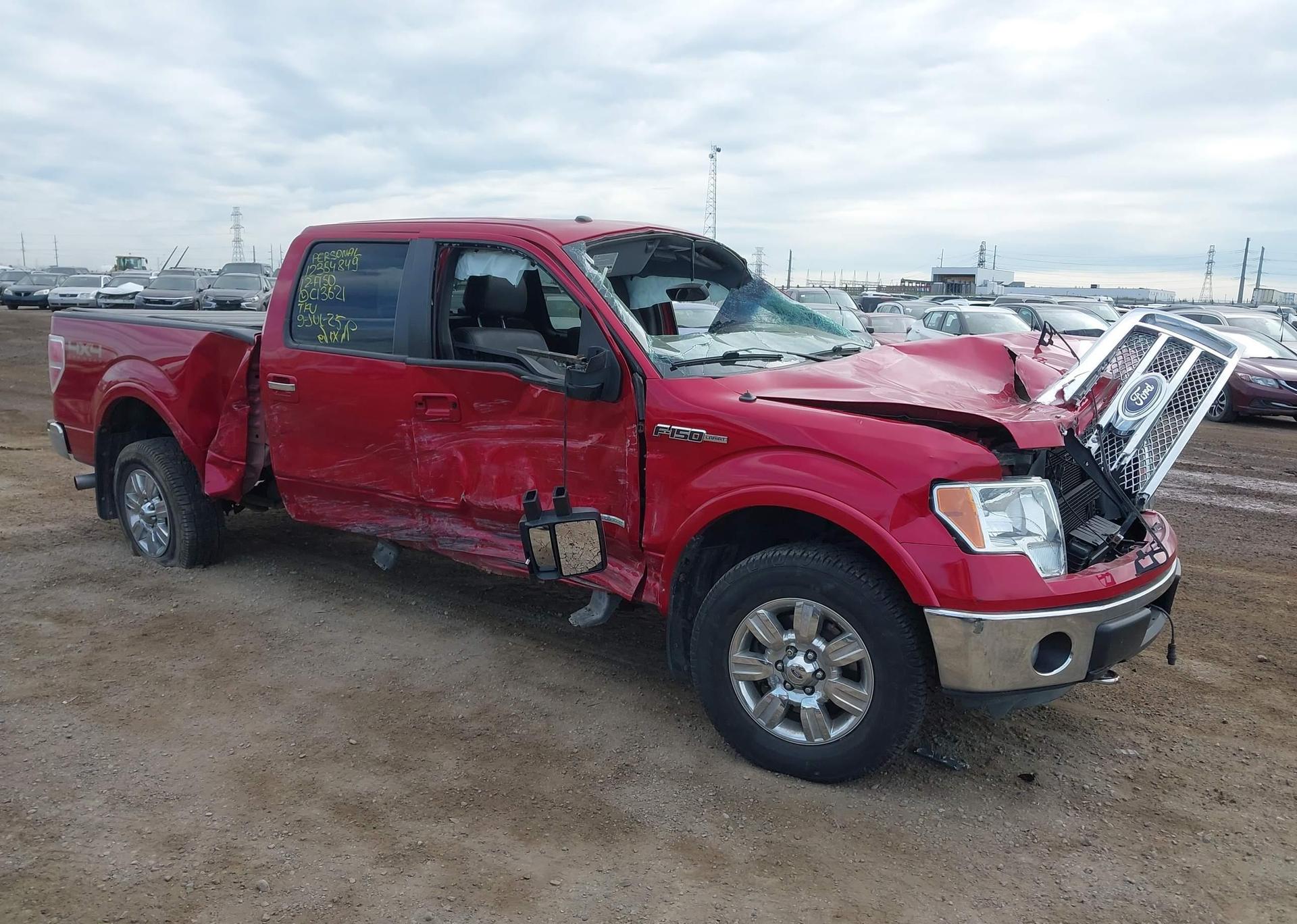 2012 FORD F150 SUPERCREW