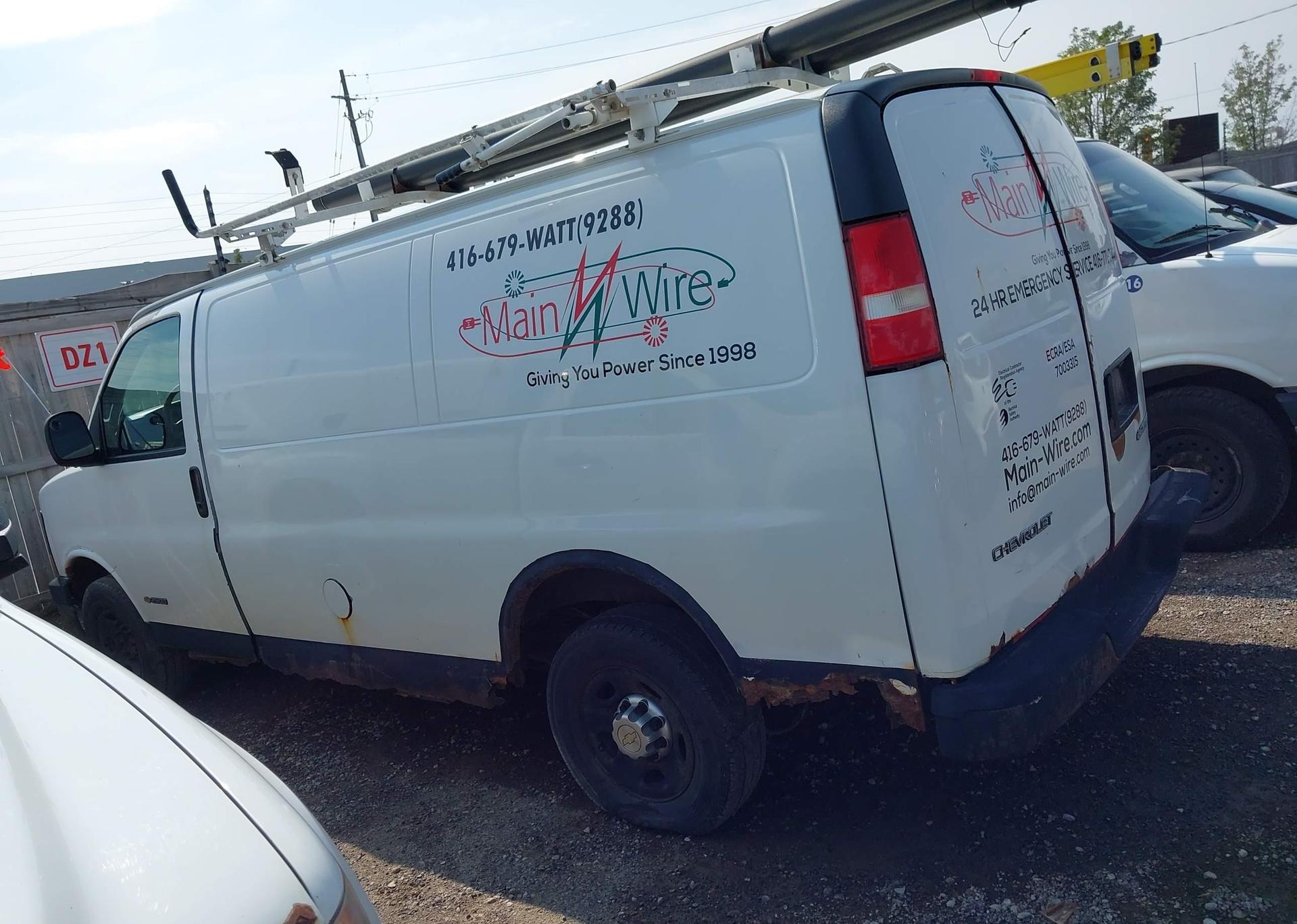2005 CHEVROLET EXPRESS G2500