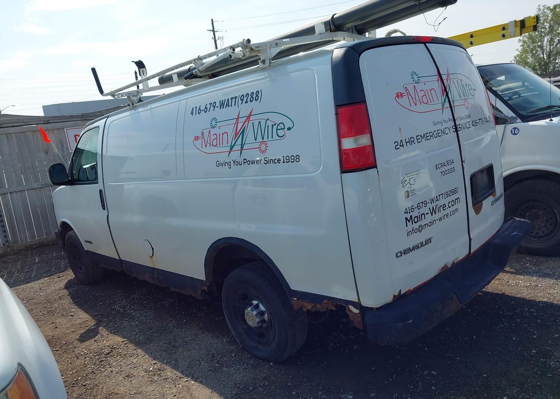 2005 CHEVROLET EXPRESS G2500