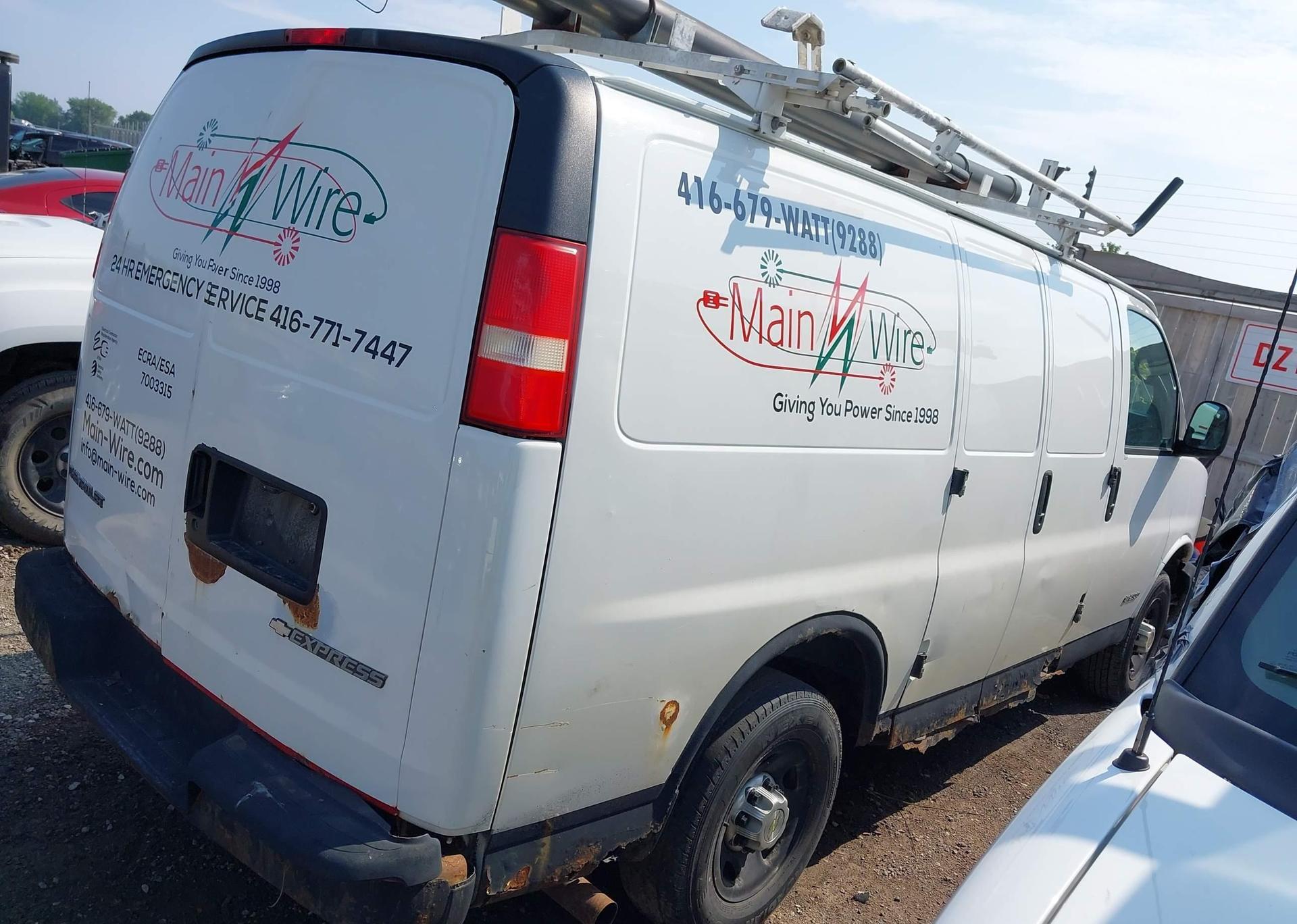 2005 CHEVROLET EXPRESS G2500