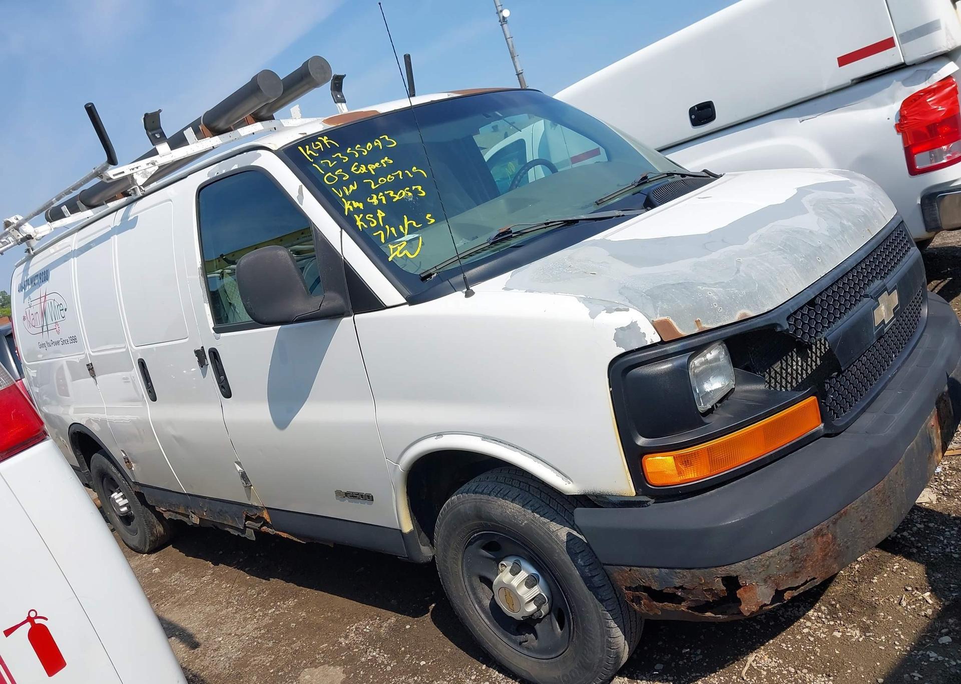 2005 CHEVROLET EXPRESS G2500