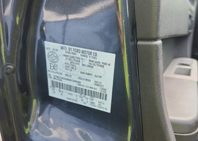 2009 FORD ESCAPE XLT