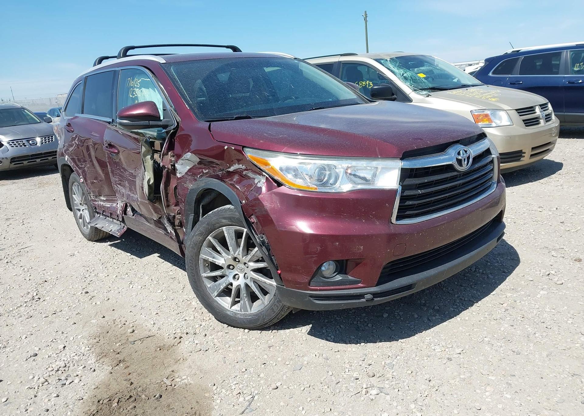 2015 TOYOTA highlander xle