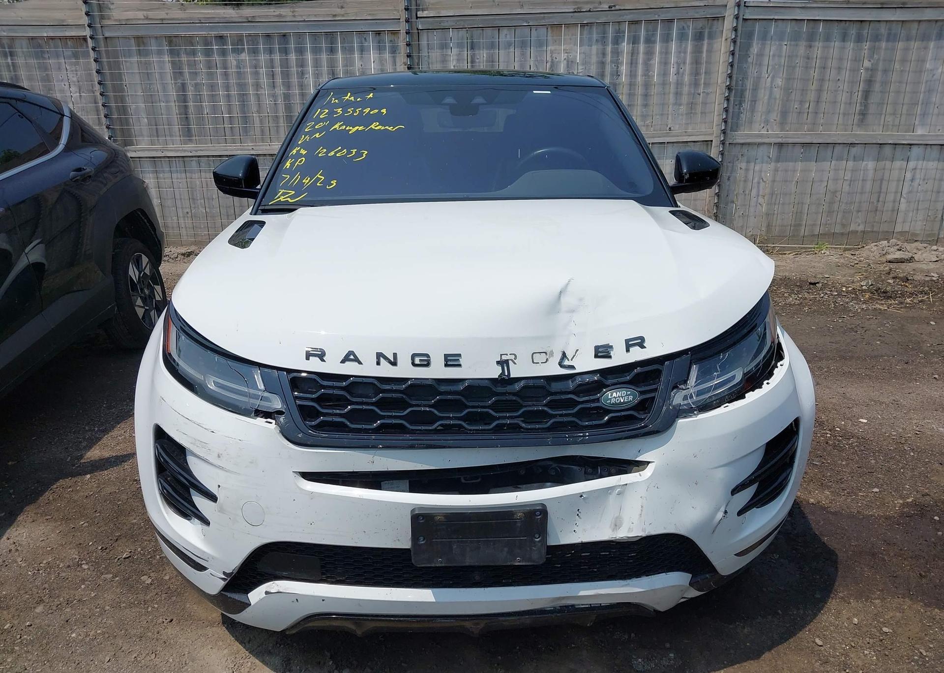 2020 LAND ROVER RANGE ROVER EVOQUE