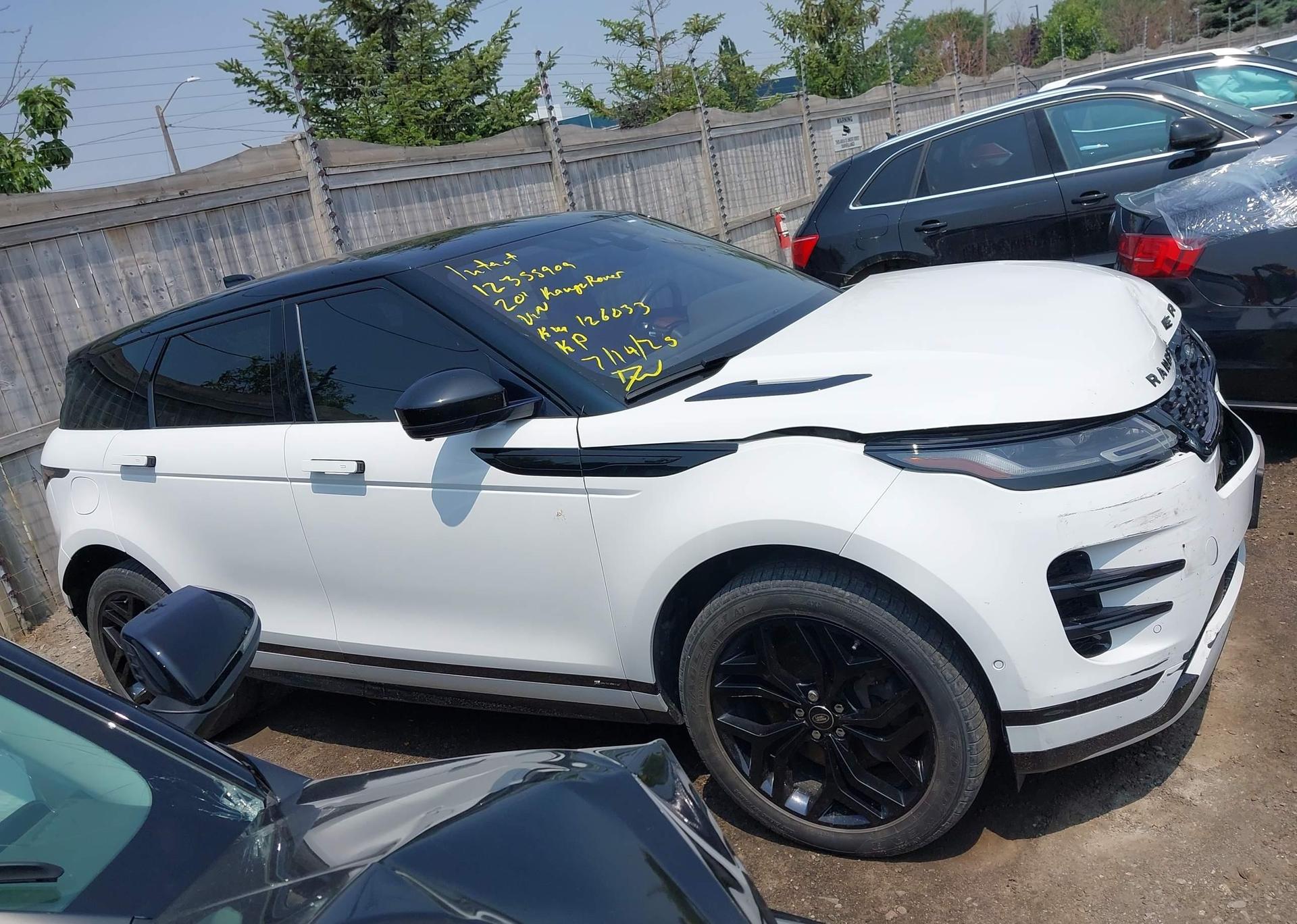 2020 LAND ROVER RANGE ROVER EVOQUE