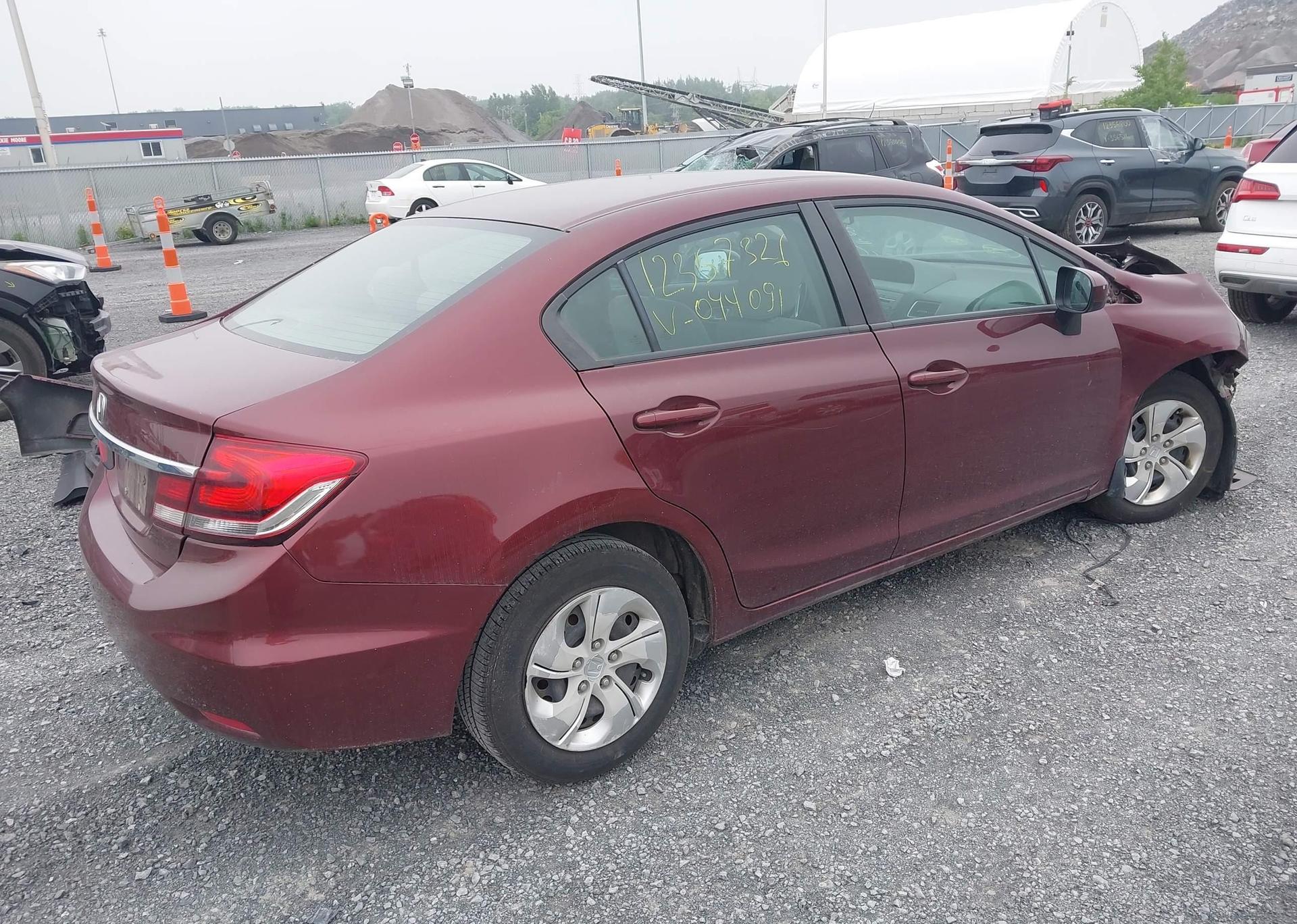 2015 HONDA CIVIC LX