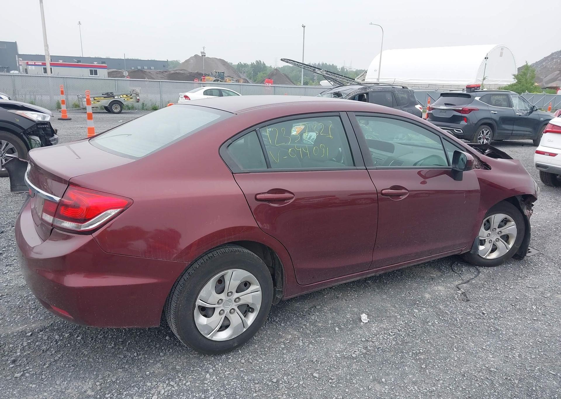 2015 HONDA CIVIC LX