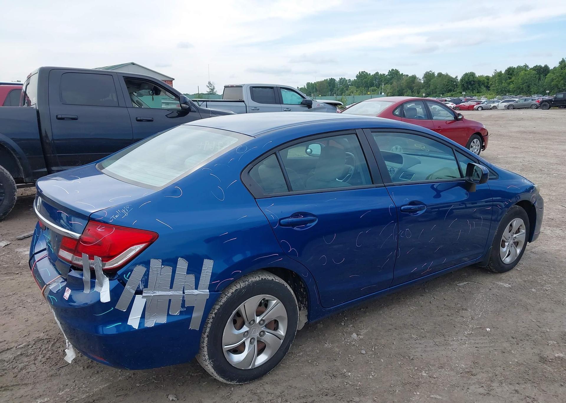 2014 HONDA CIVIC LX