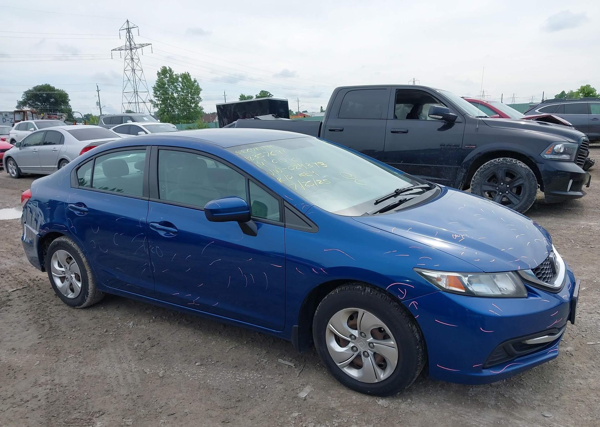 2014 HONDA CIVIC LX