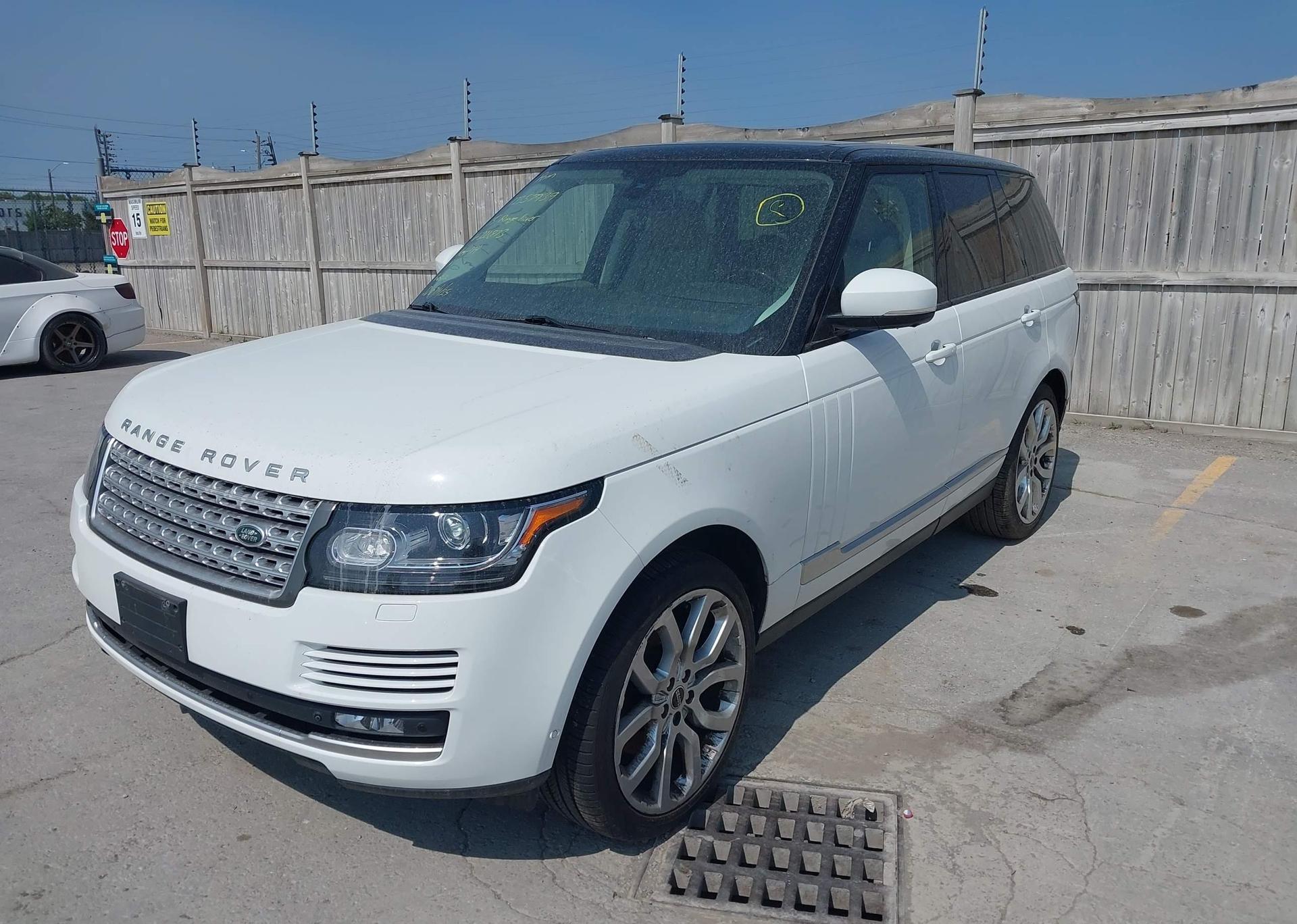 2015 LAND ROVER RANGE ROVER 3.0L V6 SUPERCHARGED HSE