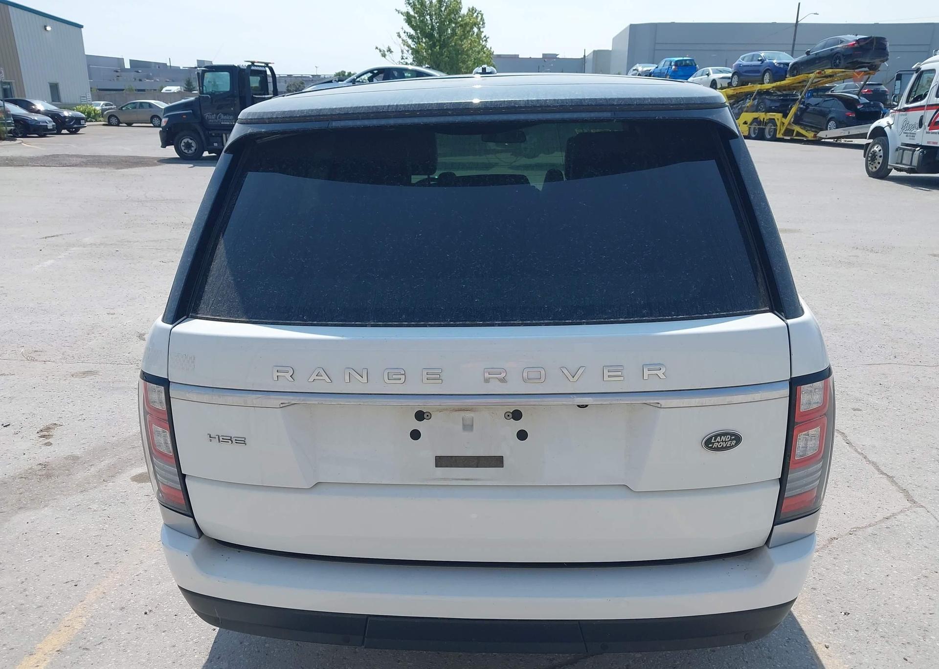 2015 LAND ROVER RANGE ROVER 3.0L V6 SUPERCHARGED HSE