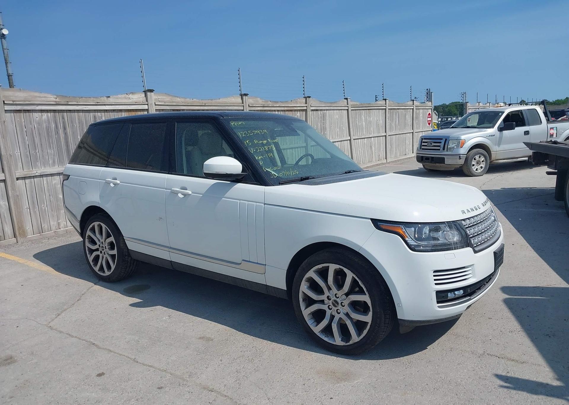 2015 LAND ROVER RANGE ROVER 3.0L V6 SUPERCHARGED HSE