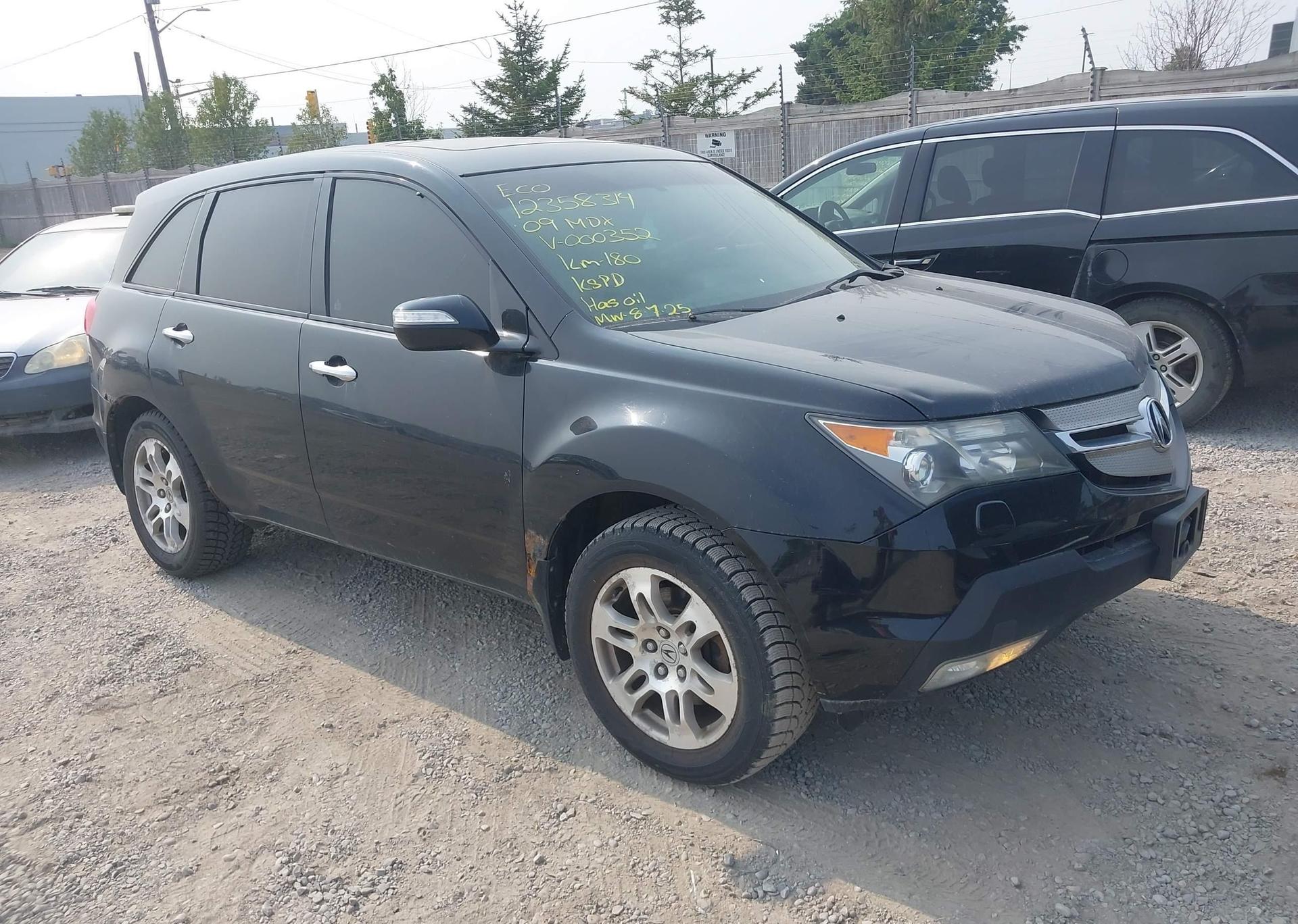 2009 ACURA MDX TECHNOLOGY PACKAGE