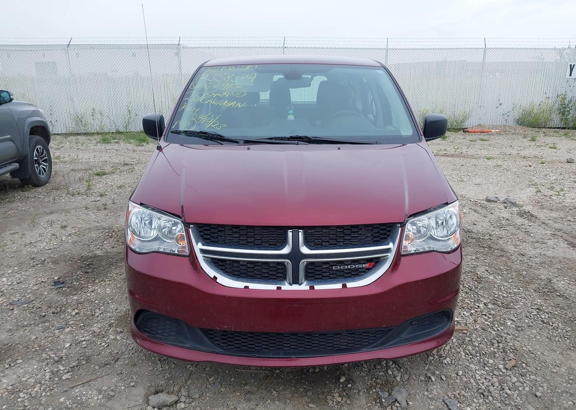 2020 DODGE GRAND CARAVAN SE