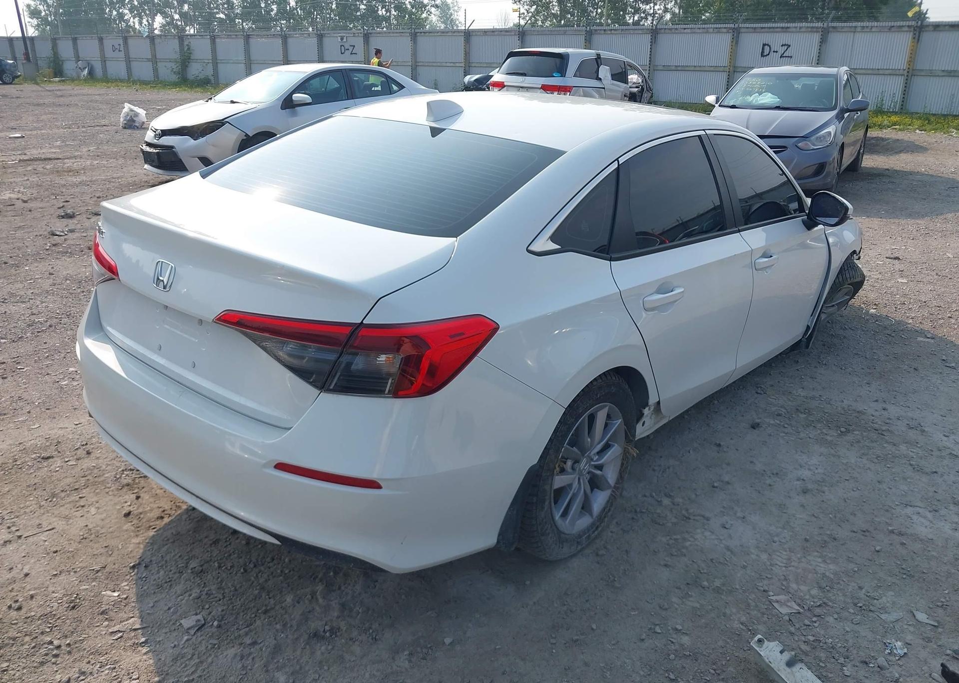 2022 HONDA CIVIC EX 4DR