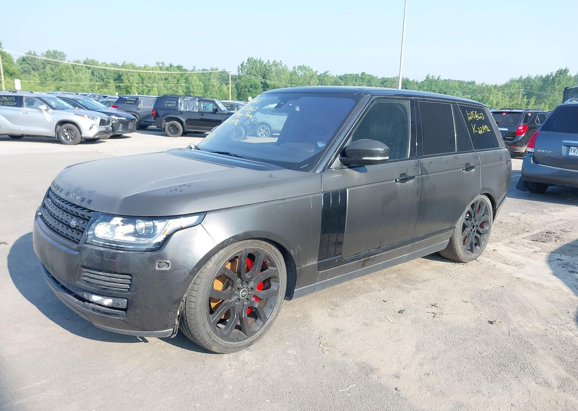 2015 LAND ROVER RANGE ROVER 5.0L V8 SUPERCHARGED AUTOBIOGRAPHY