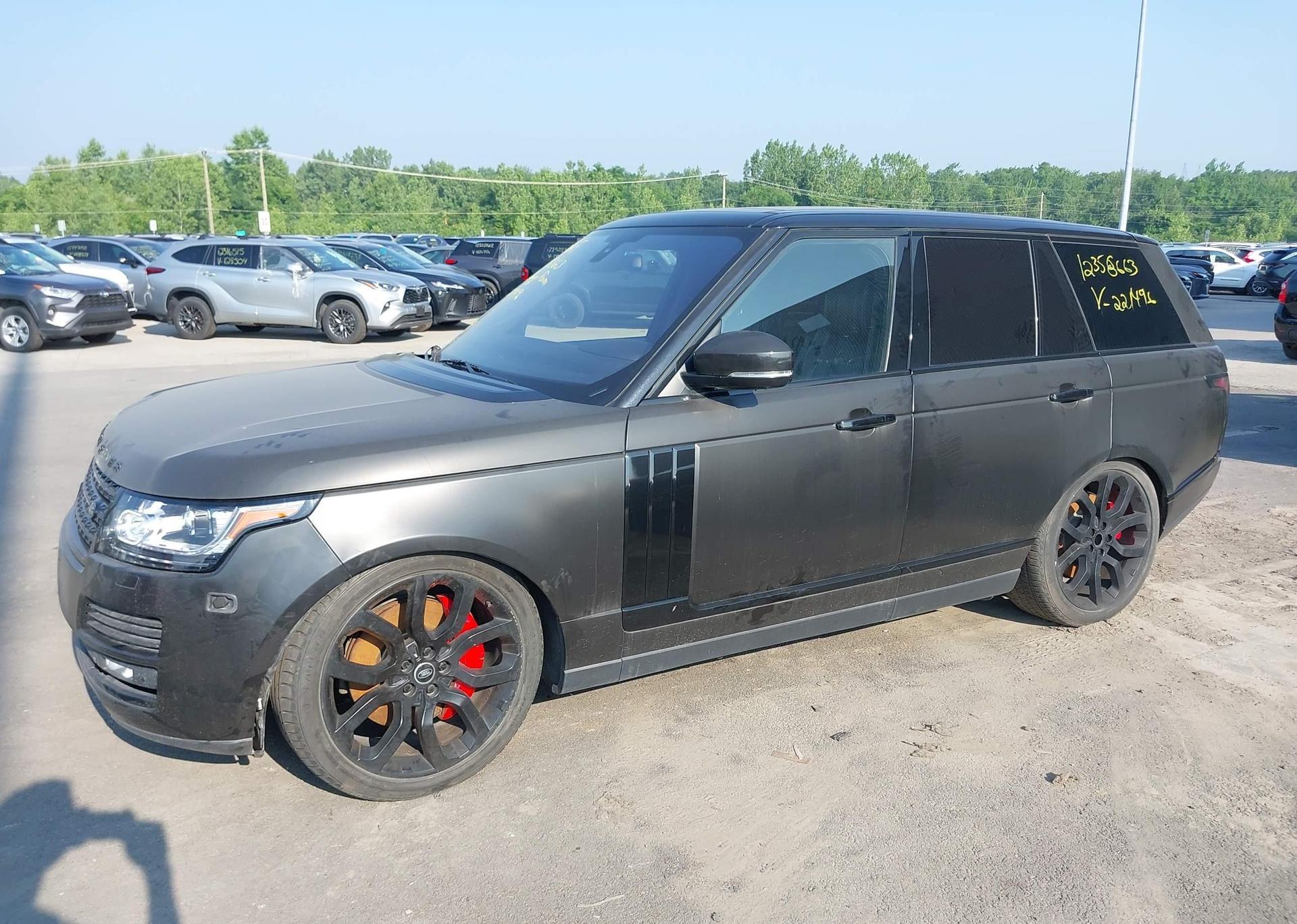 2015 LAND ROVER RANGE ROVER 5.0L V8 SUPERCHARGED AUTOBIOGRAPHY