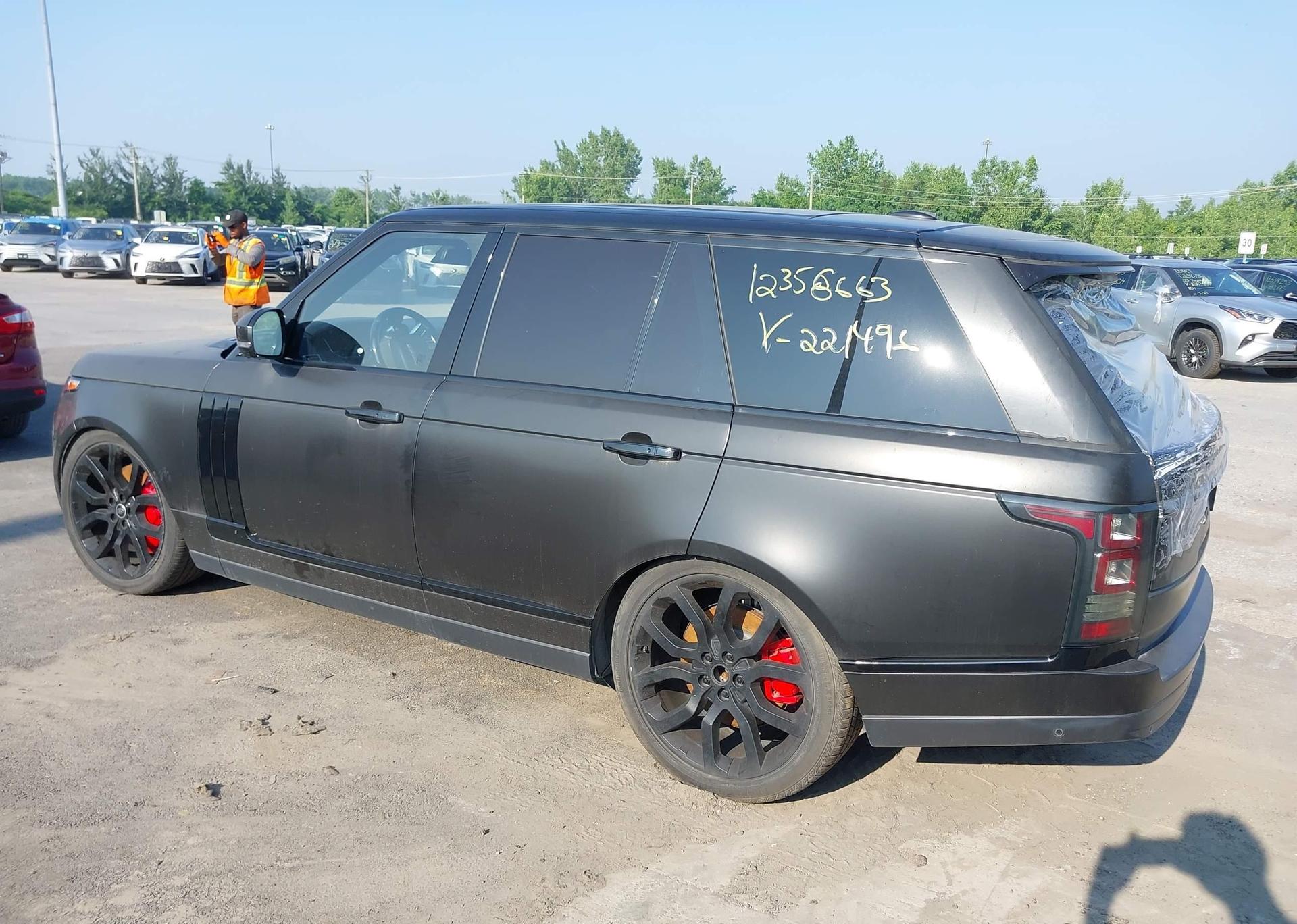 2015 LAND ROVER RANGE ROVER 5.0L V8 SUPERCHARGED AUTOBIOGRAPHY