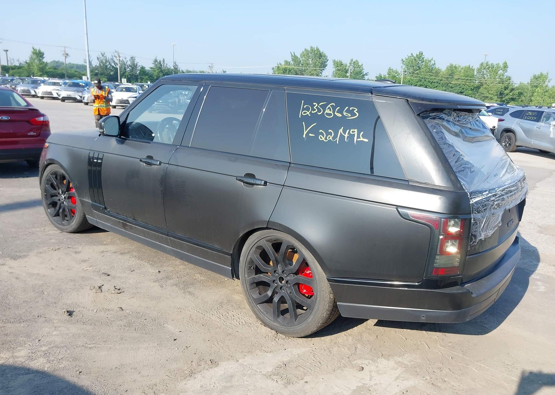 2015 LAND ROVER RANGE ROVER 5.0L V8 SUPERCHARGED AUTOBIOGRAPHY