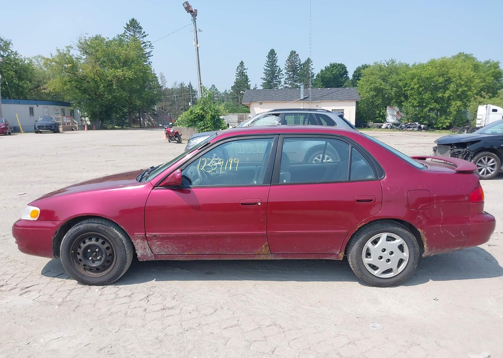 2000 TOYOTA COROLLA VE