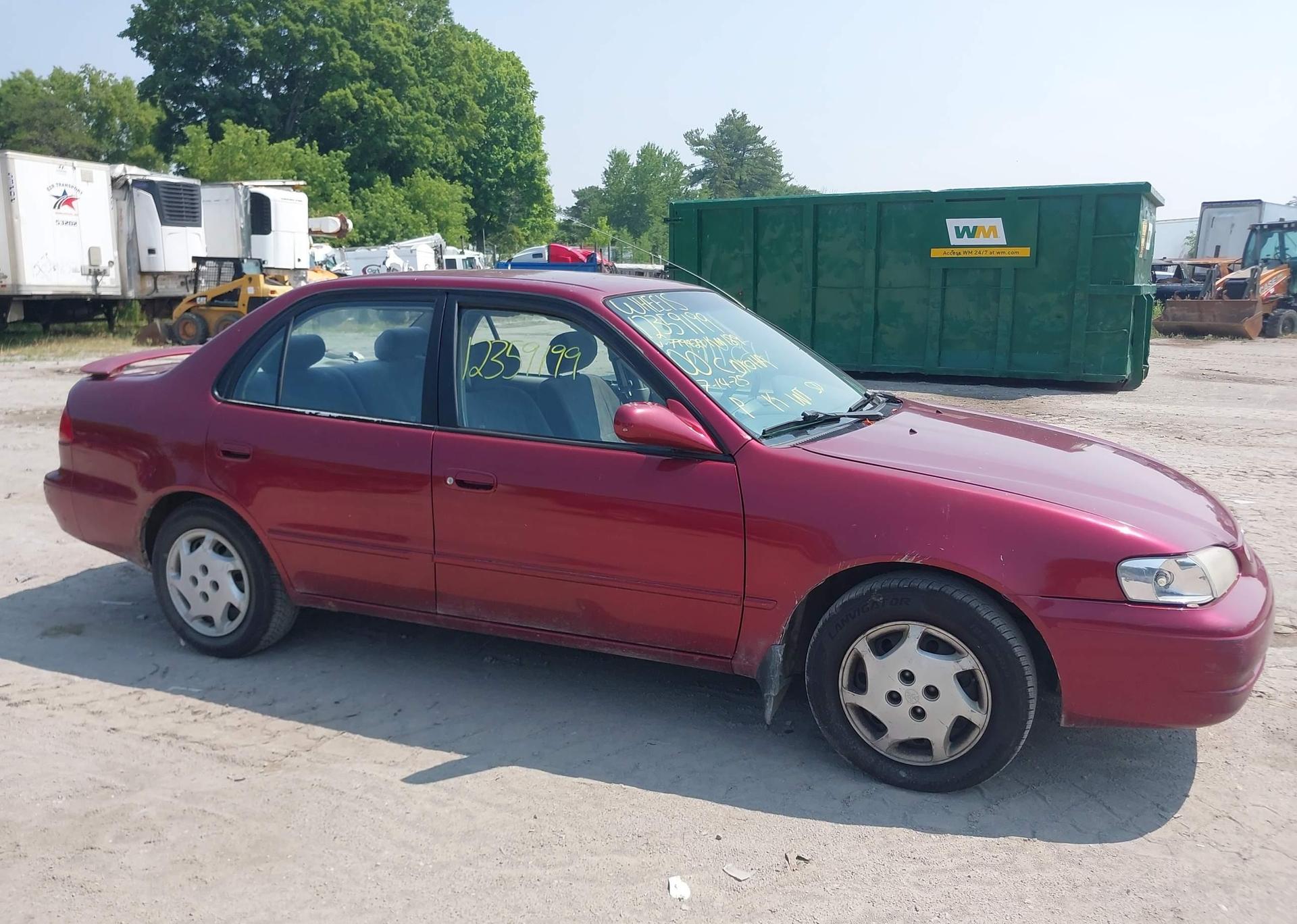 2000 TOYOTA COROLLA VE