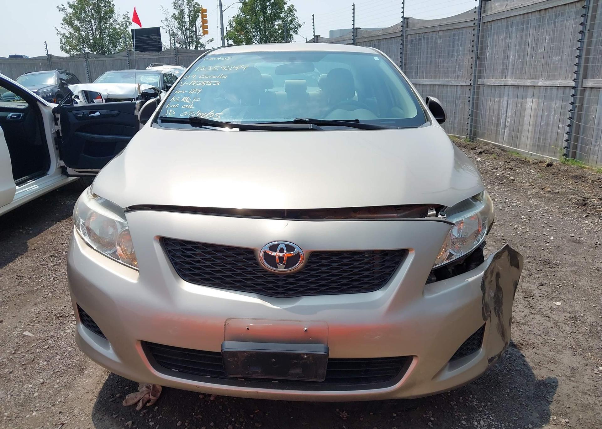 2009 TOYOTA COROLLA S