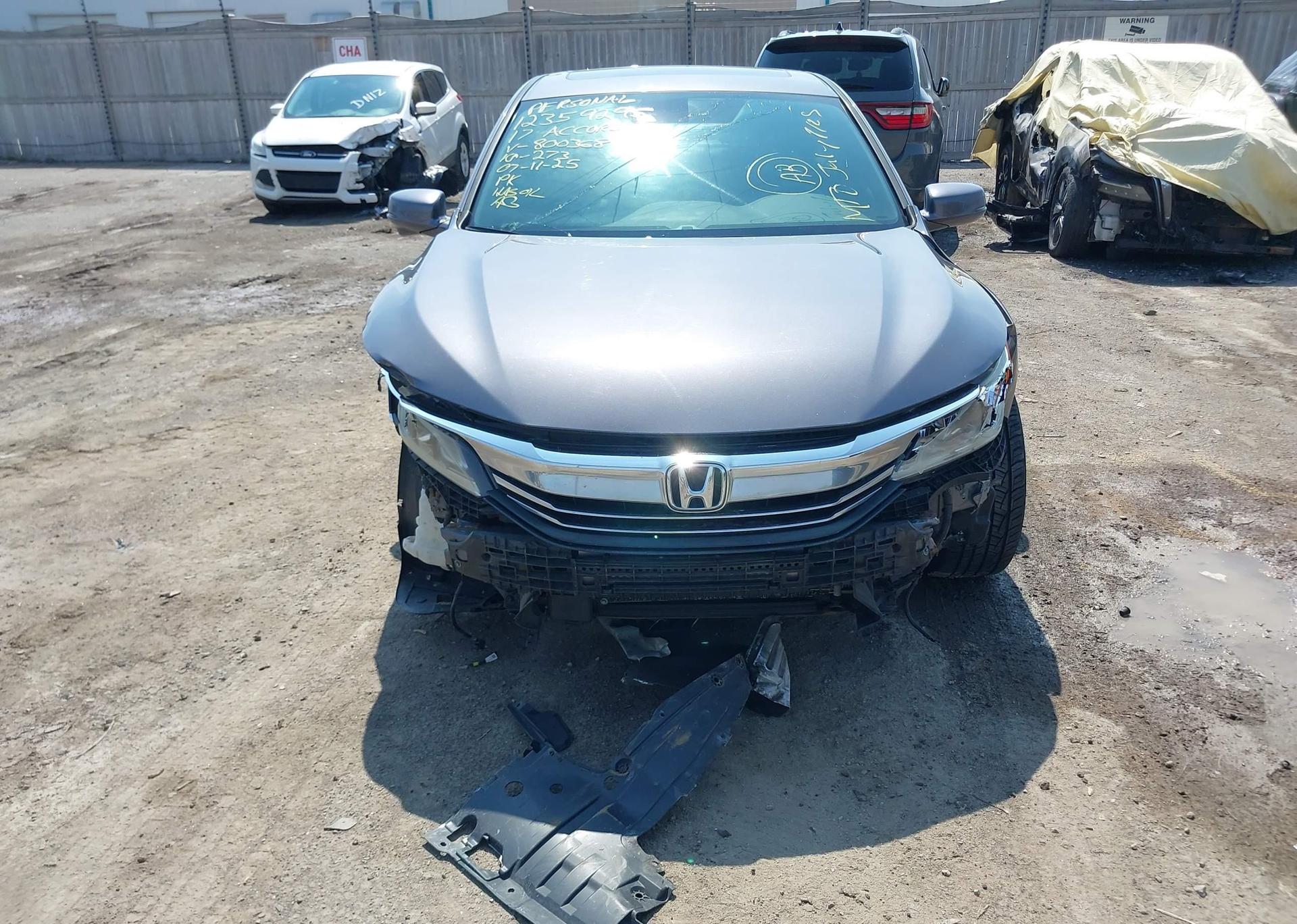 2017 HONDA ACCORD SPORT