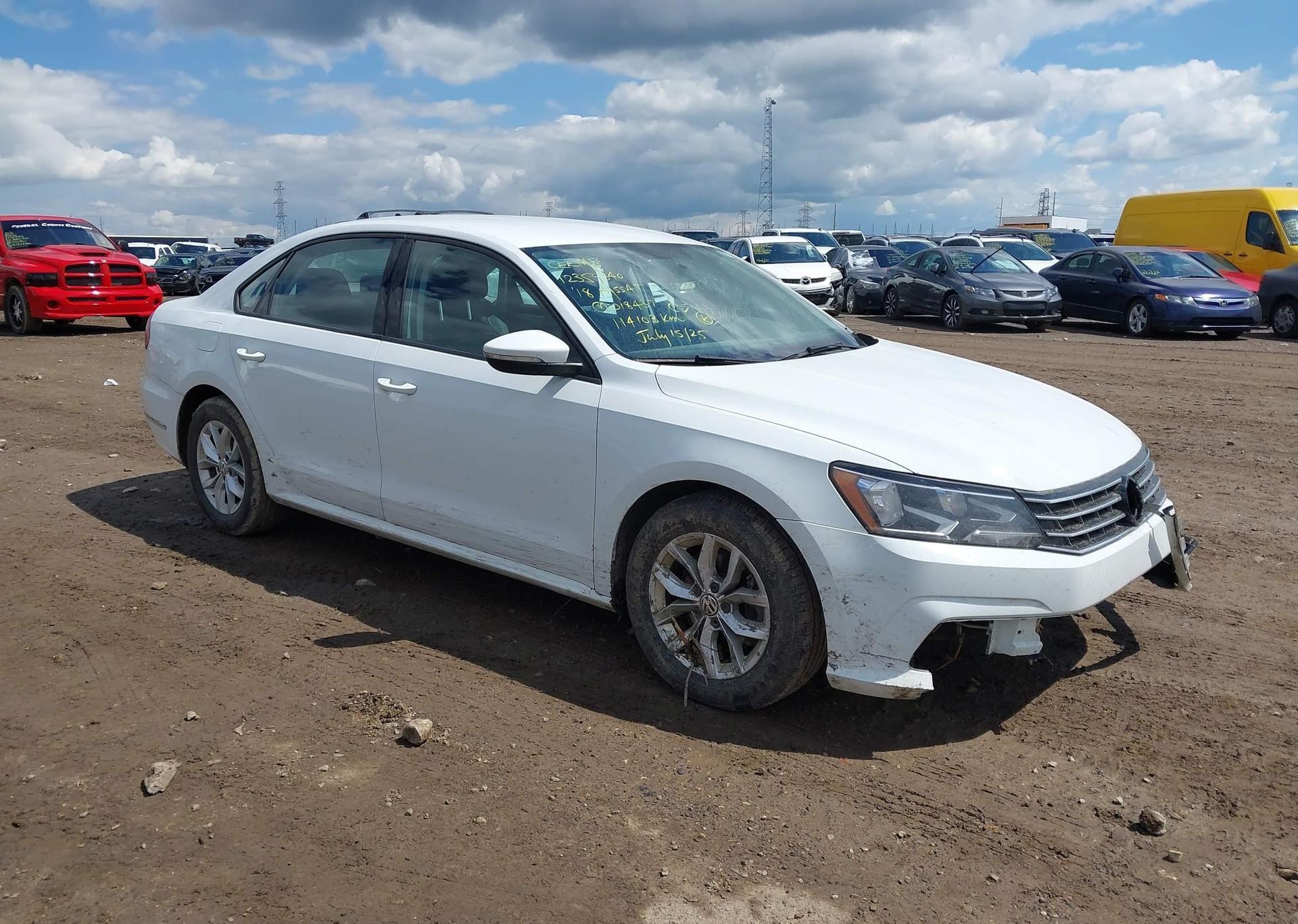 2018 VOLKSWAGEN PASSAT S