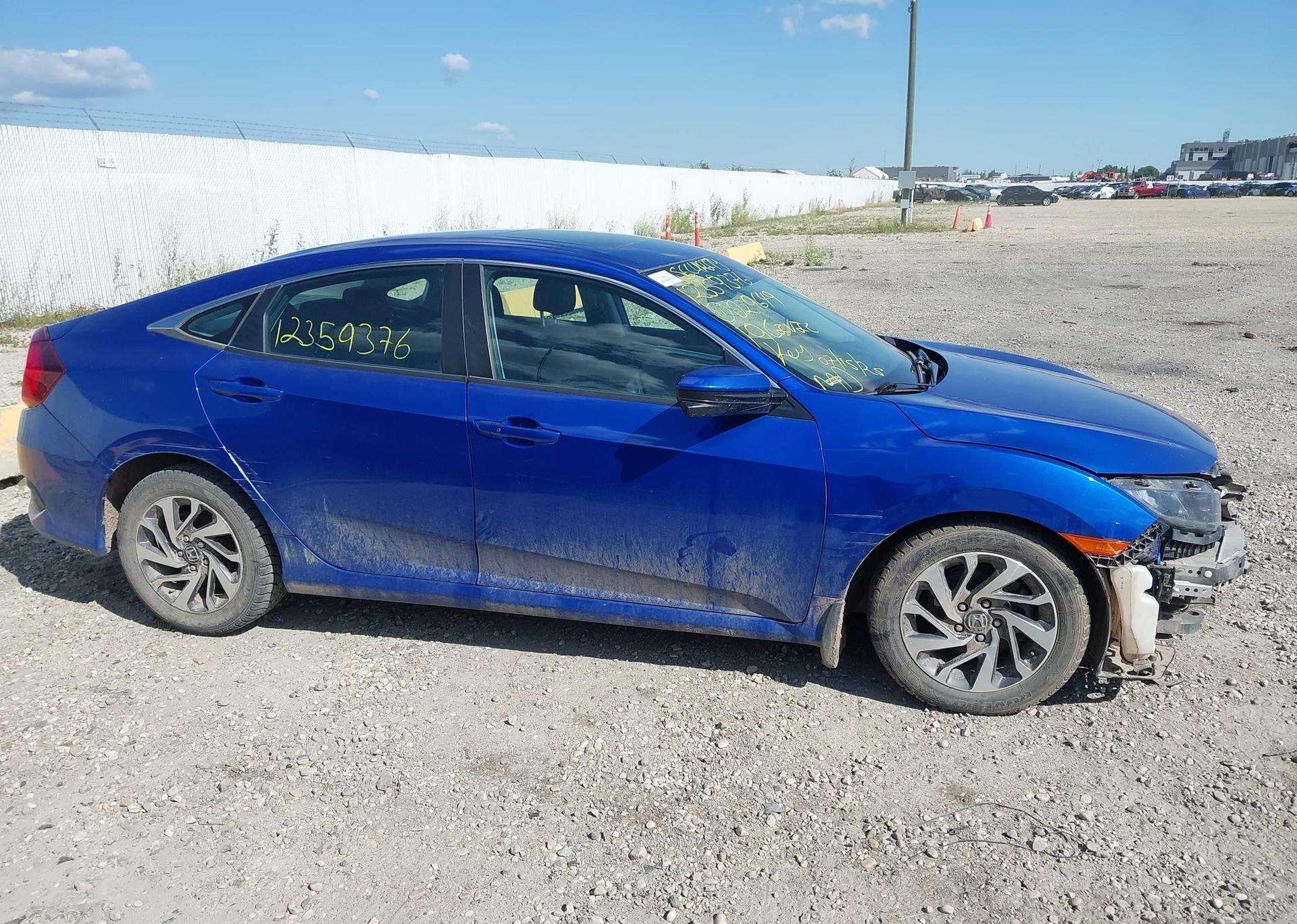 2019 HONDA CIVIC EX 4DR