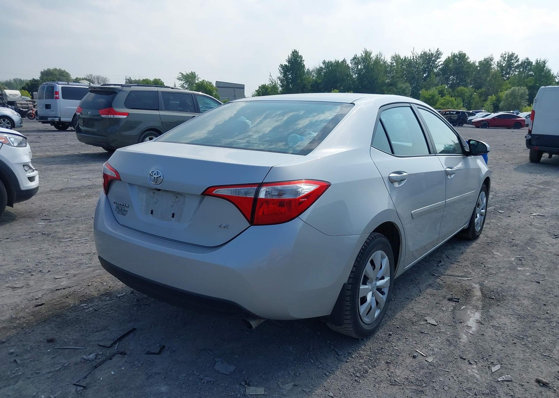 2015 TOYOTA COROLLA L