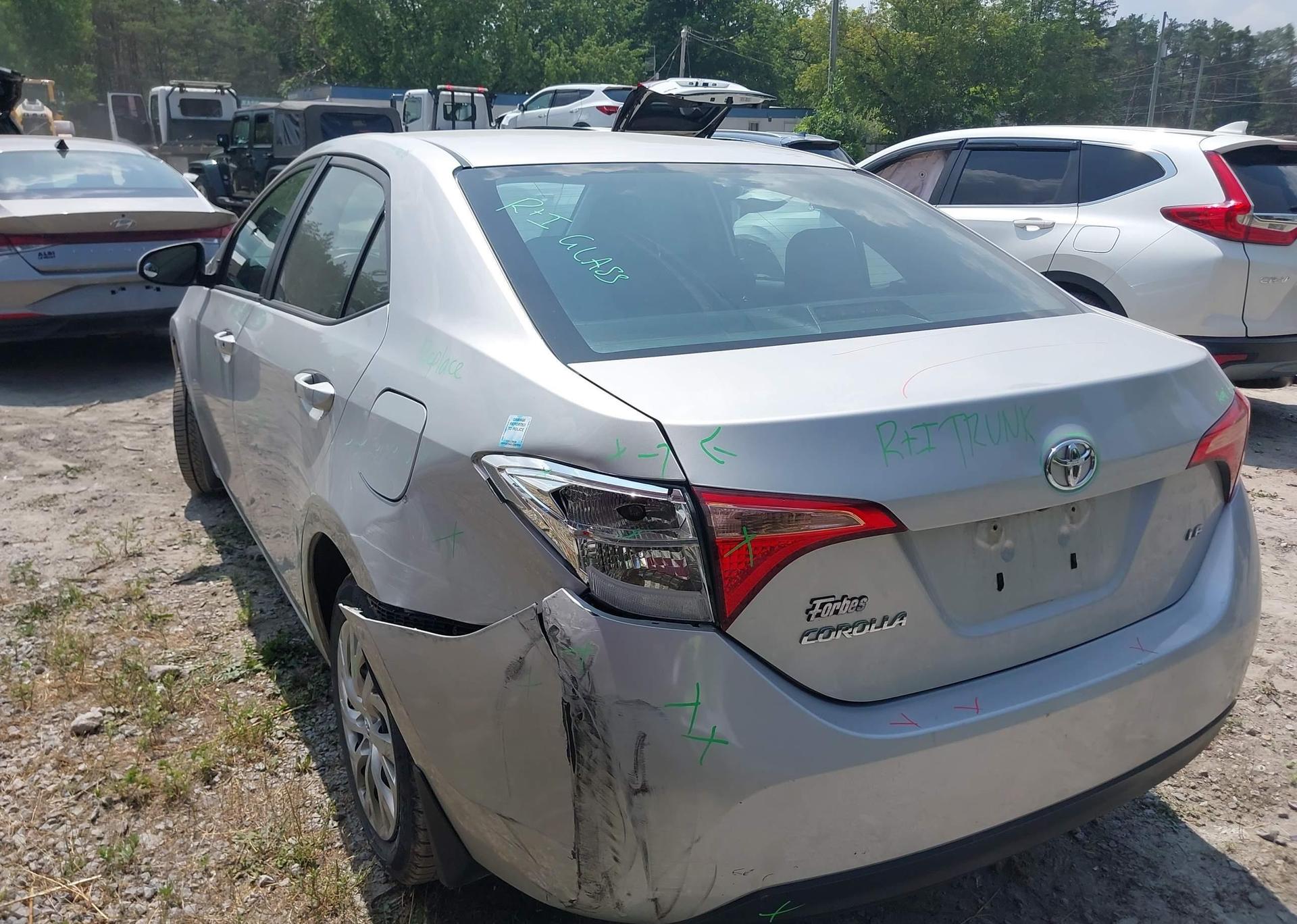 2018 TOYOTA COROLLA