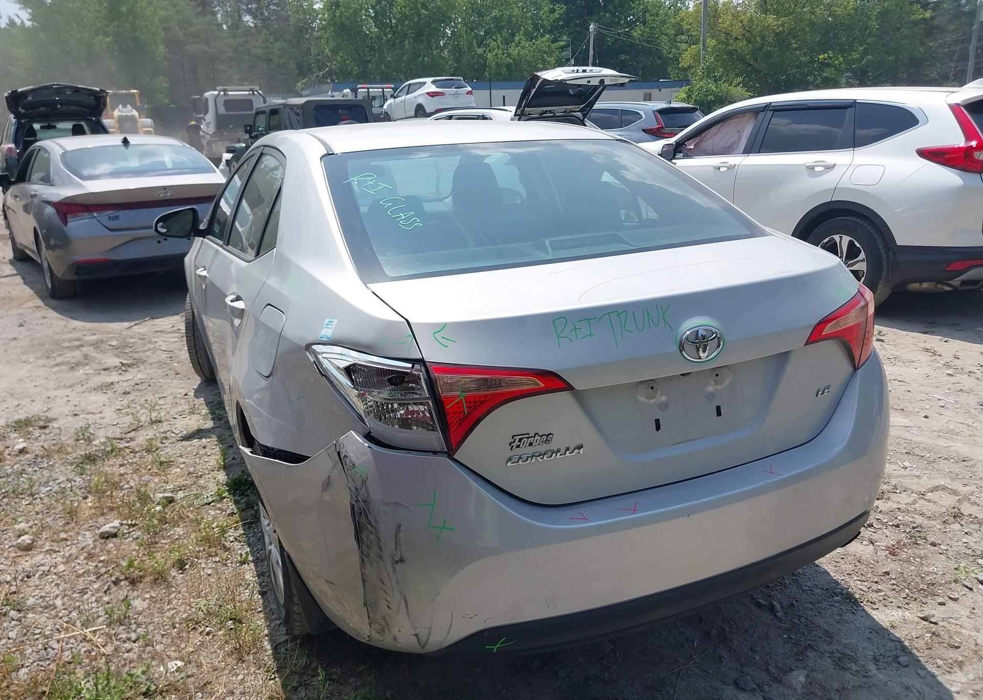 2018 TOYOTA COROLLA