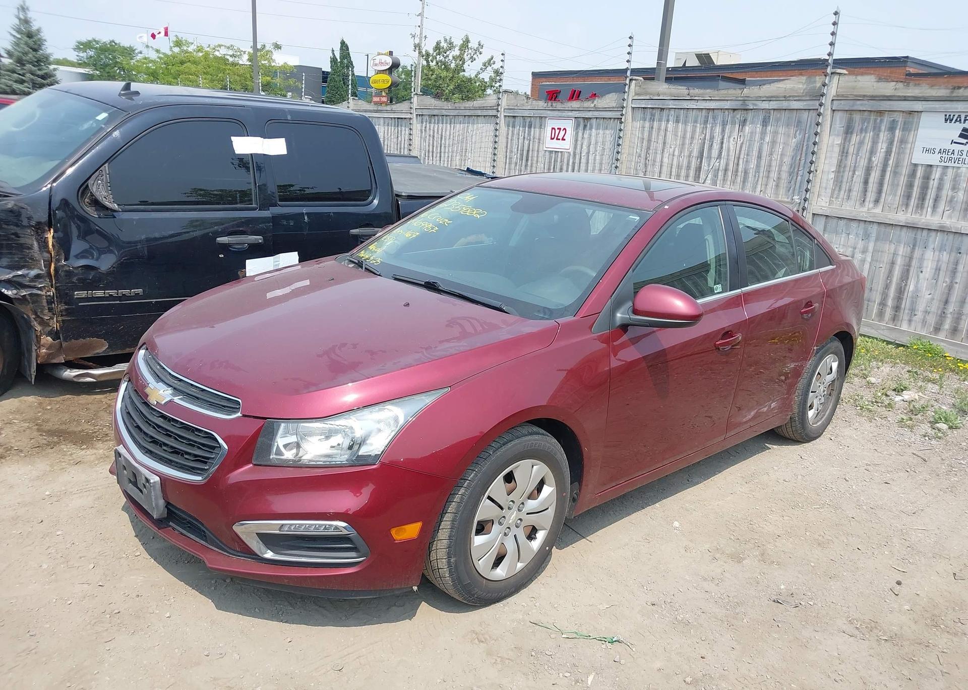 2016 CHEVROLET CRUZE LIMITED LT