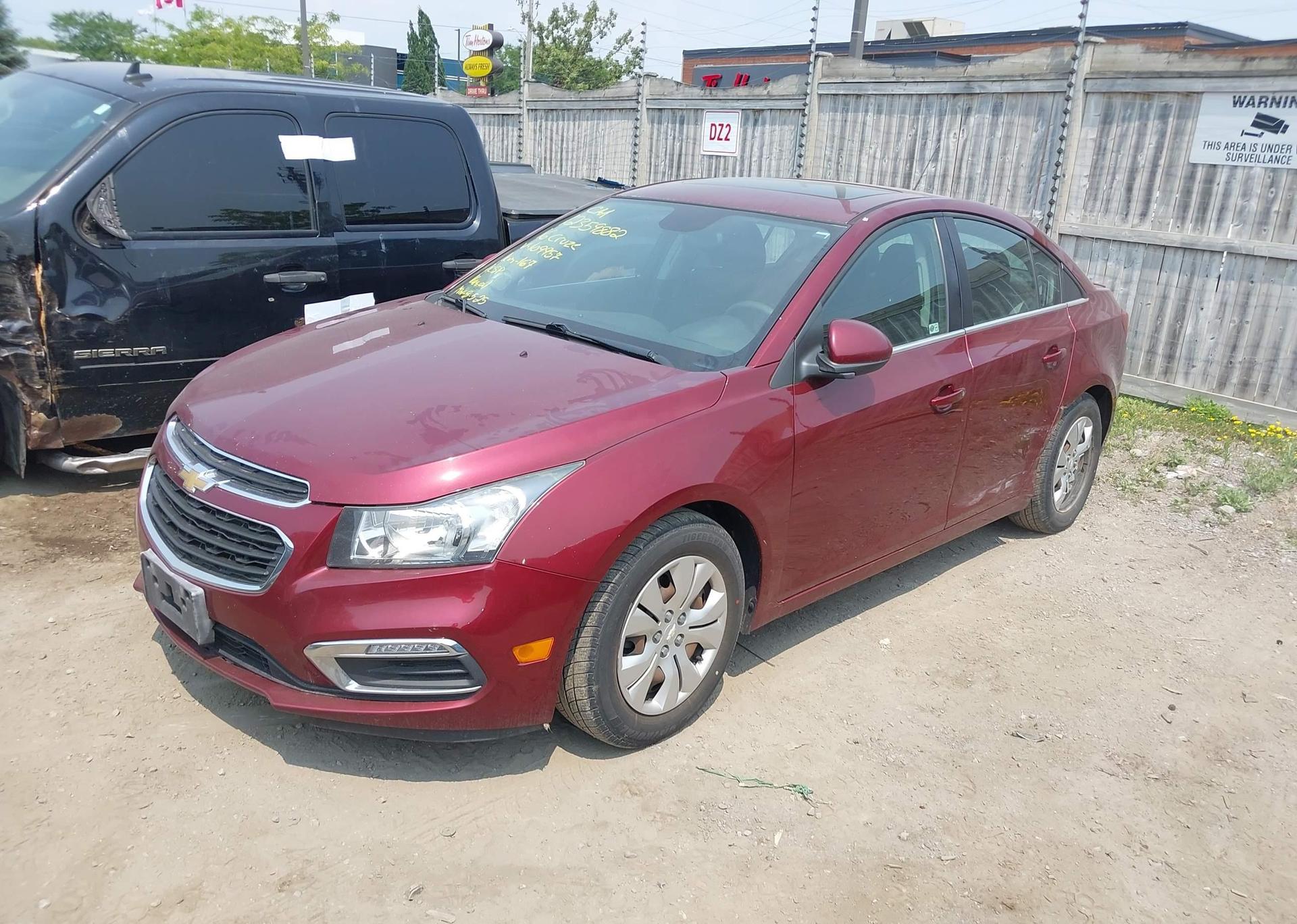 2016 CHEVROLET CRUZE LIMITED LT