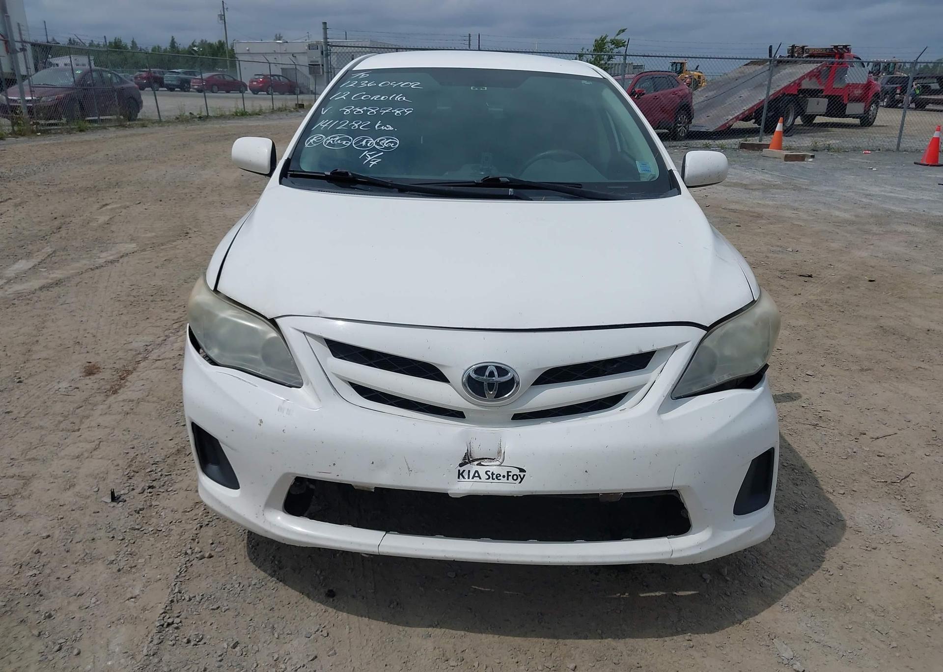 2012 TOYOTA COROLLA CE